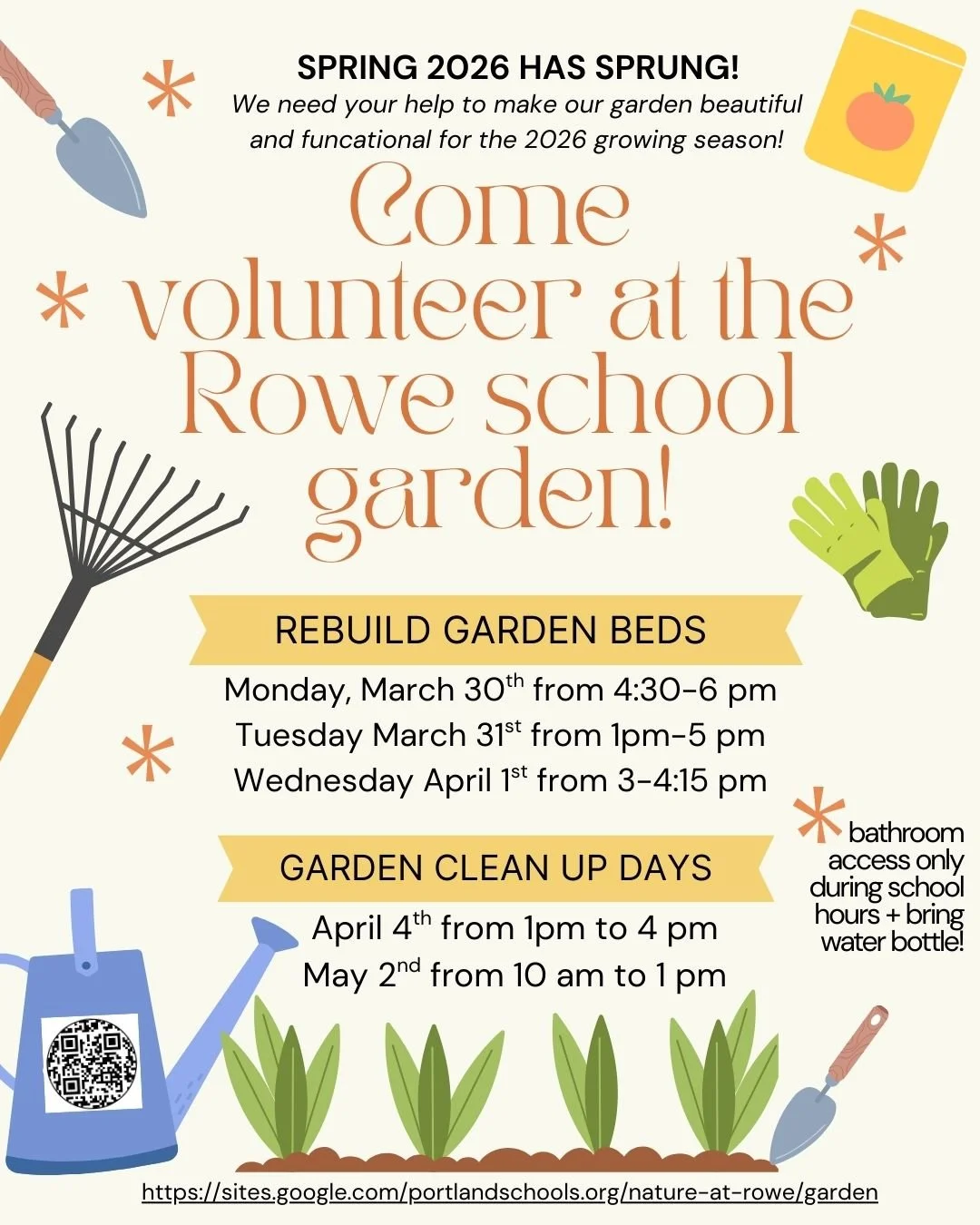 Rowe Garden Clean Up