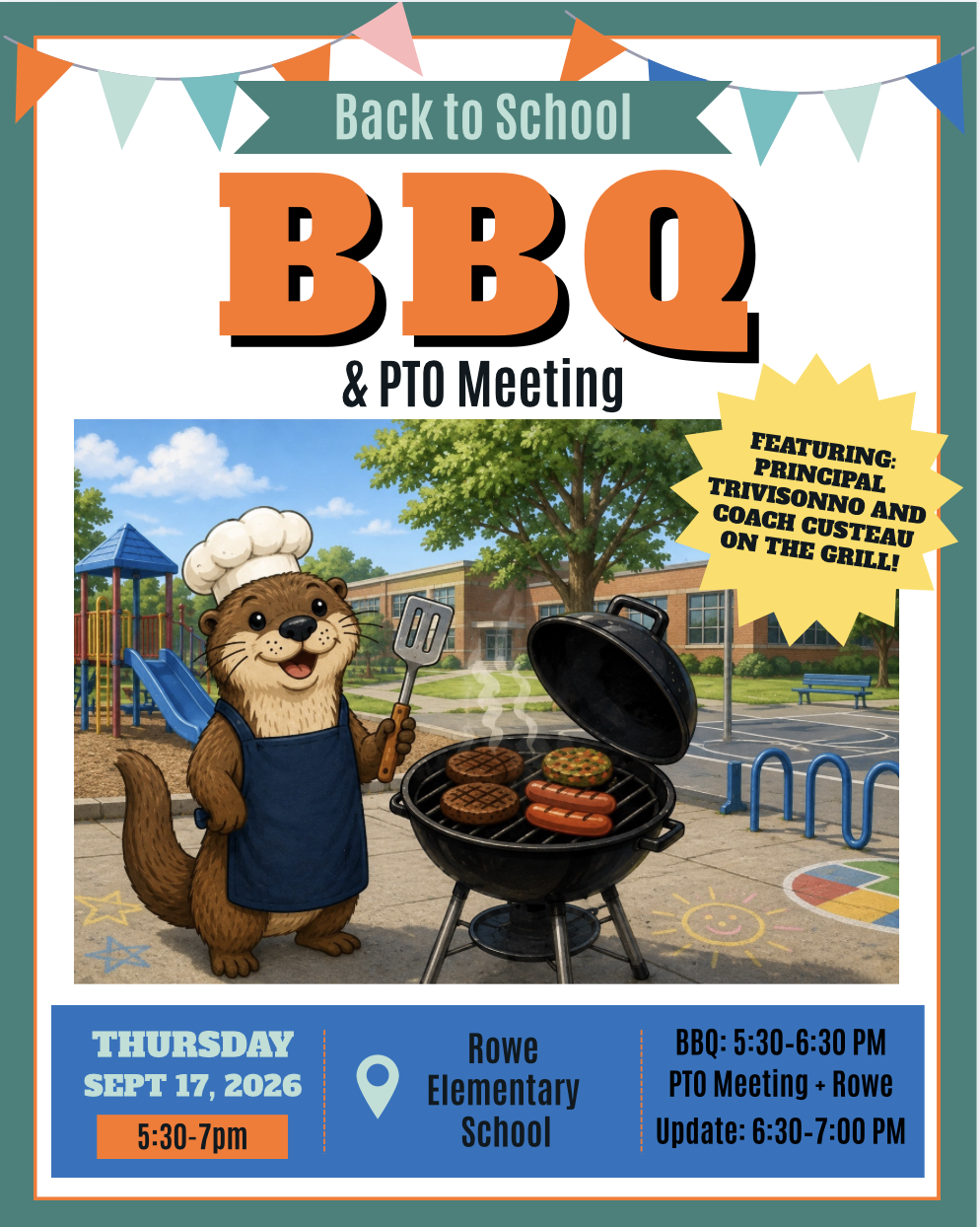 Back to School BBQ &amp; PTO Meeting