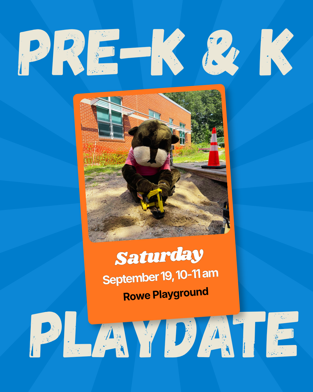 Pre-K & K Playdate