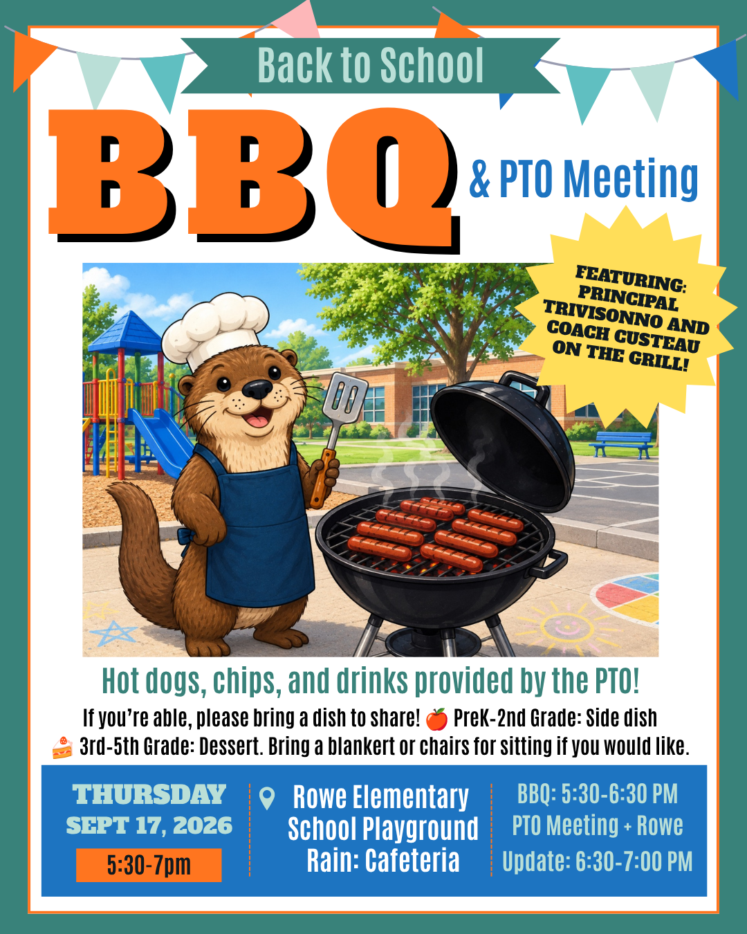 Back to School BBQ &amp; PTO Meeting
