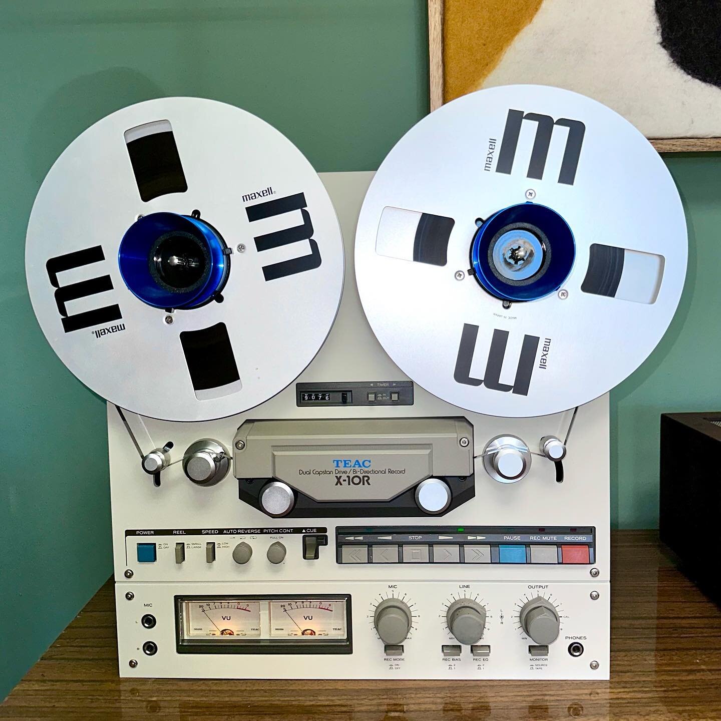 [AVAILABLE] The Teac X-10R may just be the &ldquo;Goldilocks&rdquo; of reel to reel decks. It has many advanced features of higher end decks, like auto-reverse, bias selection, dual capstans, and of course the ability to use 10.5&rdquo; reels&hellip;
