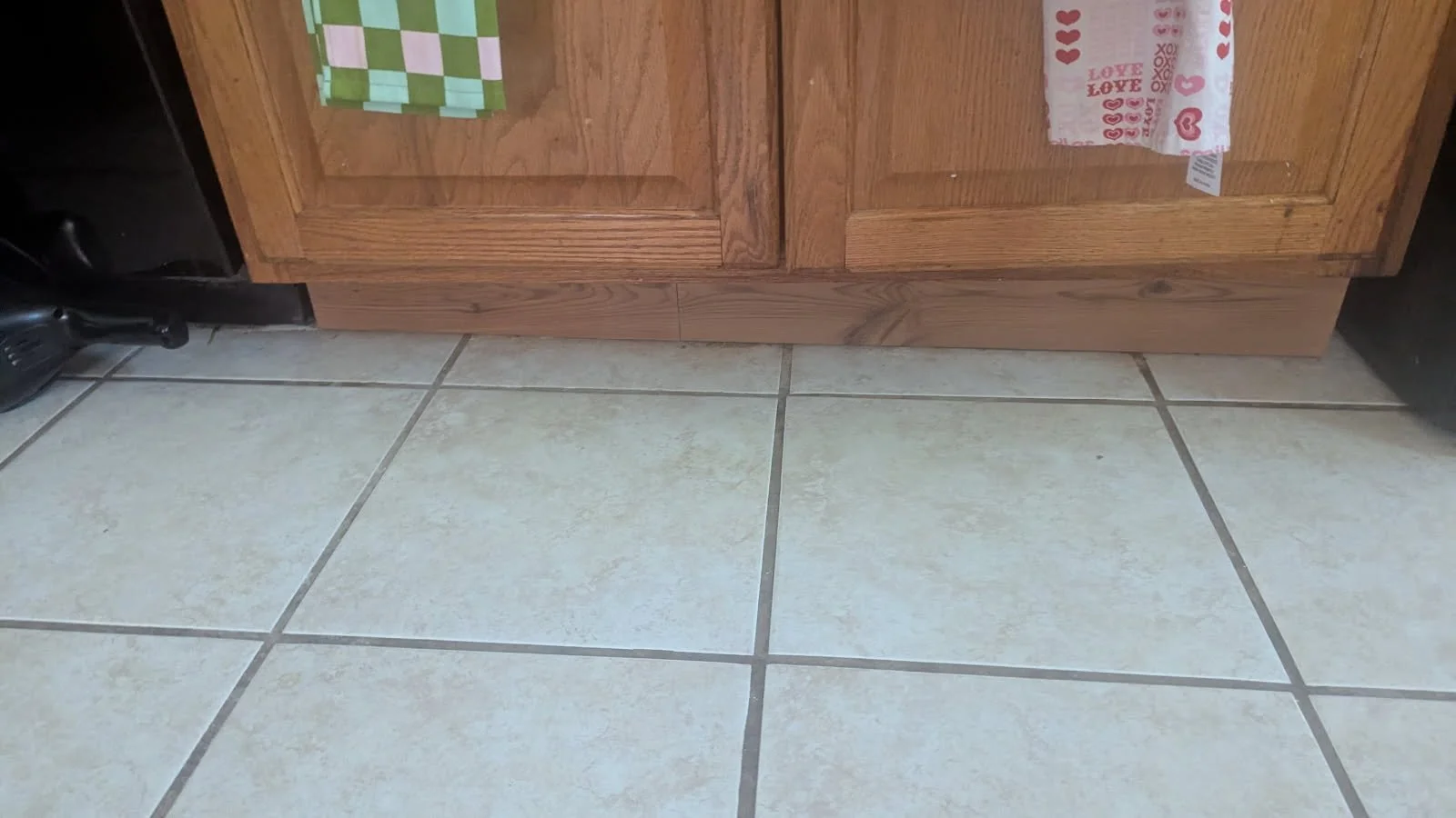 Lower Part of Cabinet Repaired
