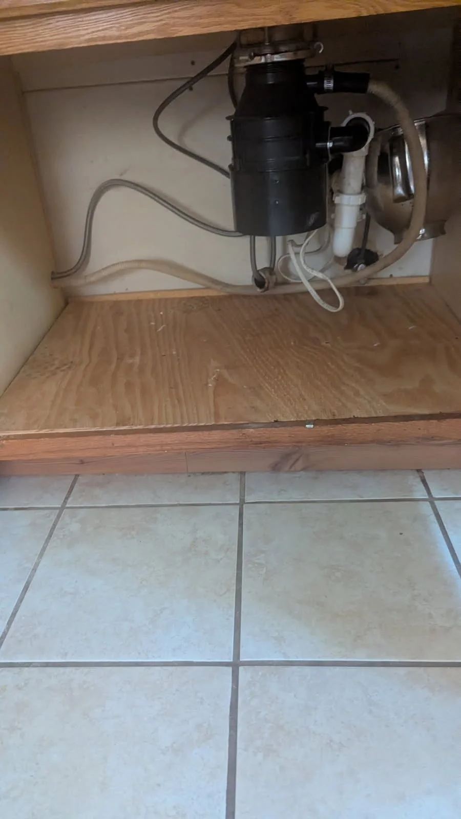 Replaced Cabinet Floor