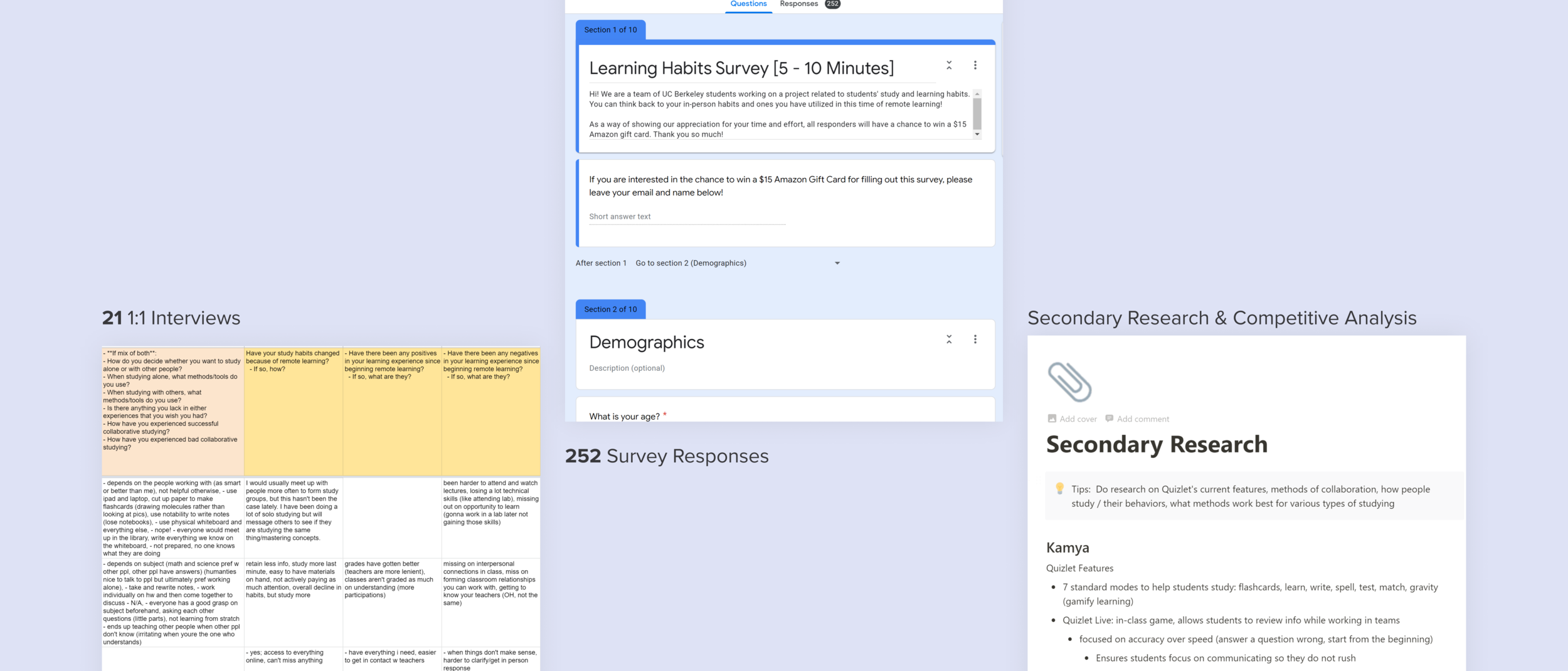 Quizlet — Michael Cabrera
