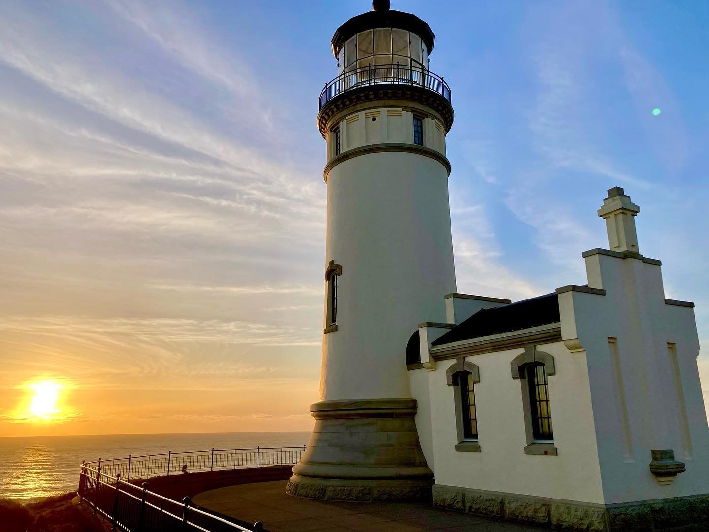 Sunset at North Head Lighthouse