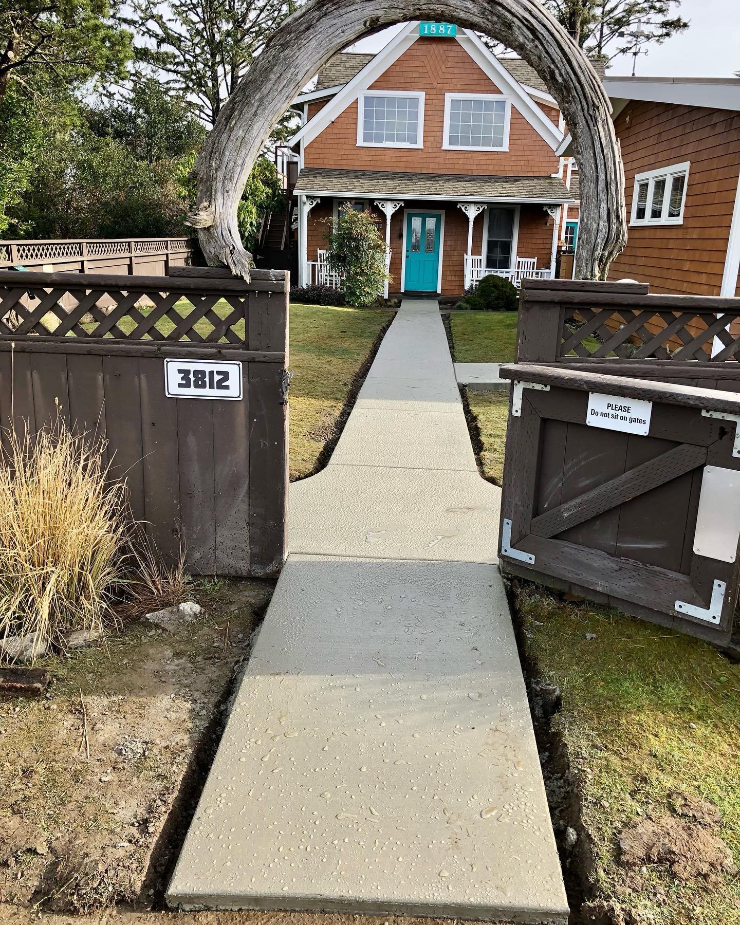 New entryway to The Big House!