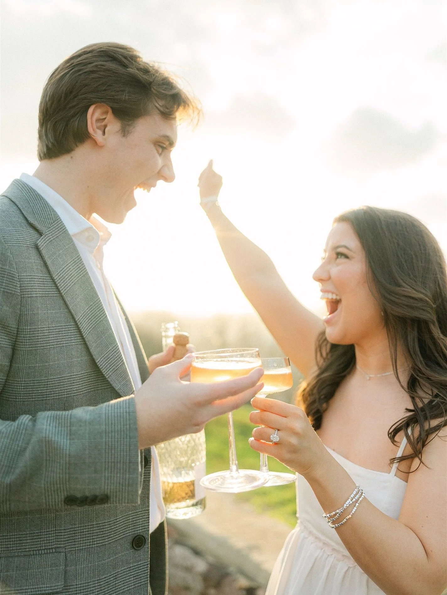 So ready to celebrate Julia + Jackson today!!🥂✨