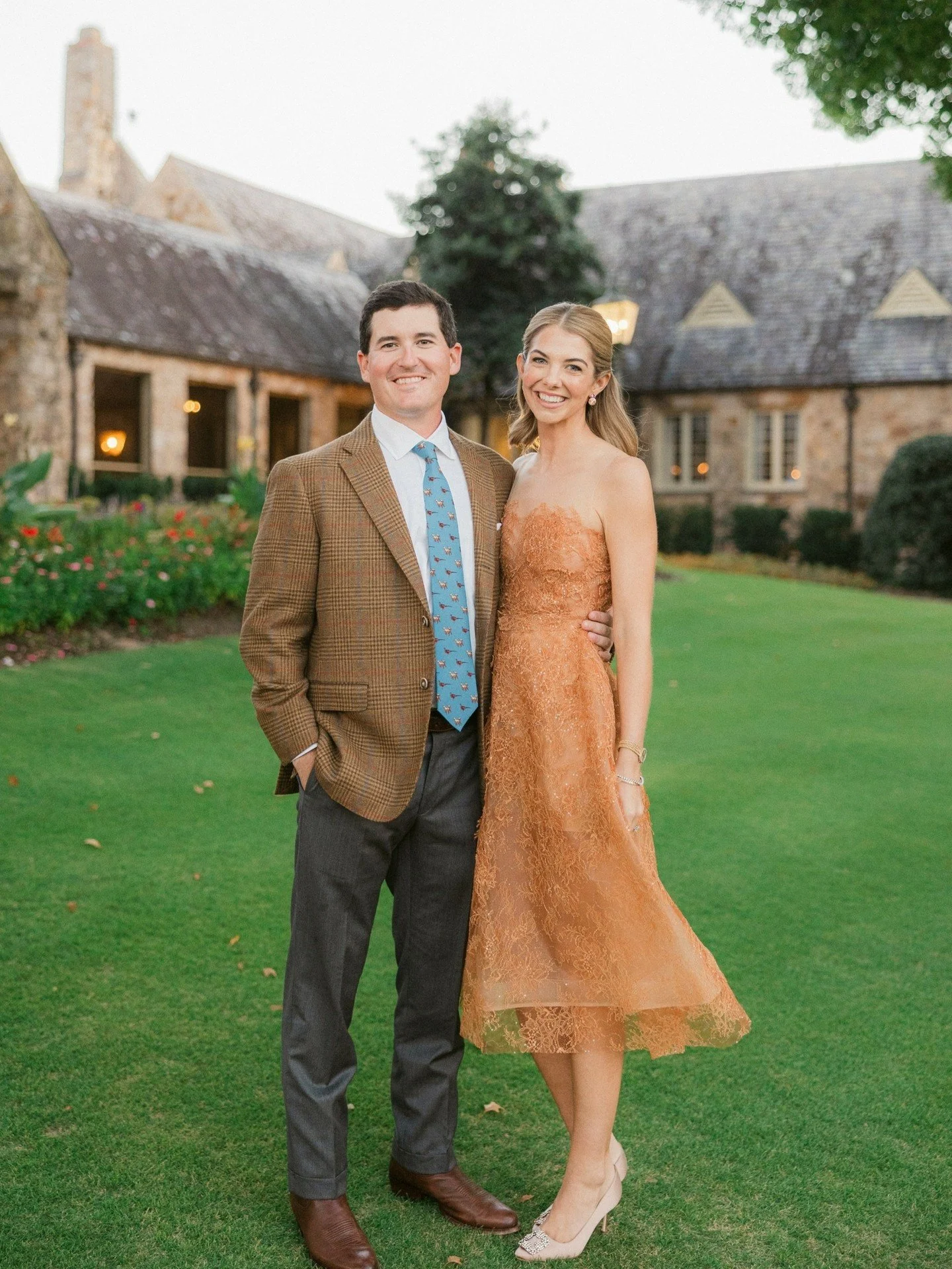 The evening before their wedding, Grace and John welcomed loved ones to a beautiful night of dinner and dancing at the Country Club of Birmingham. It was a lovely start to their celebration, full of good company, laughter, and excitement for the wedd