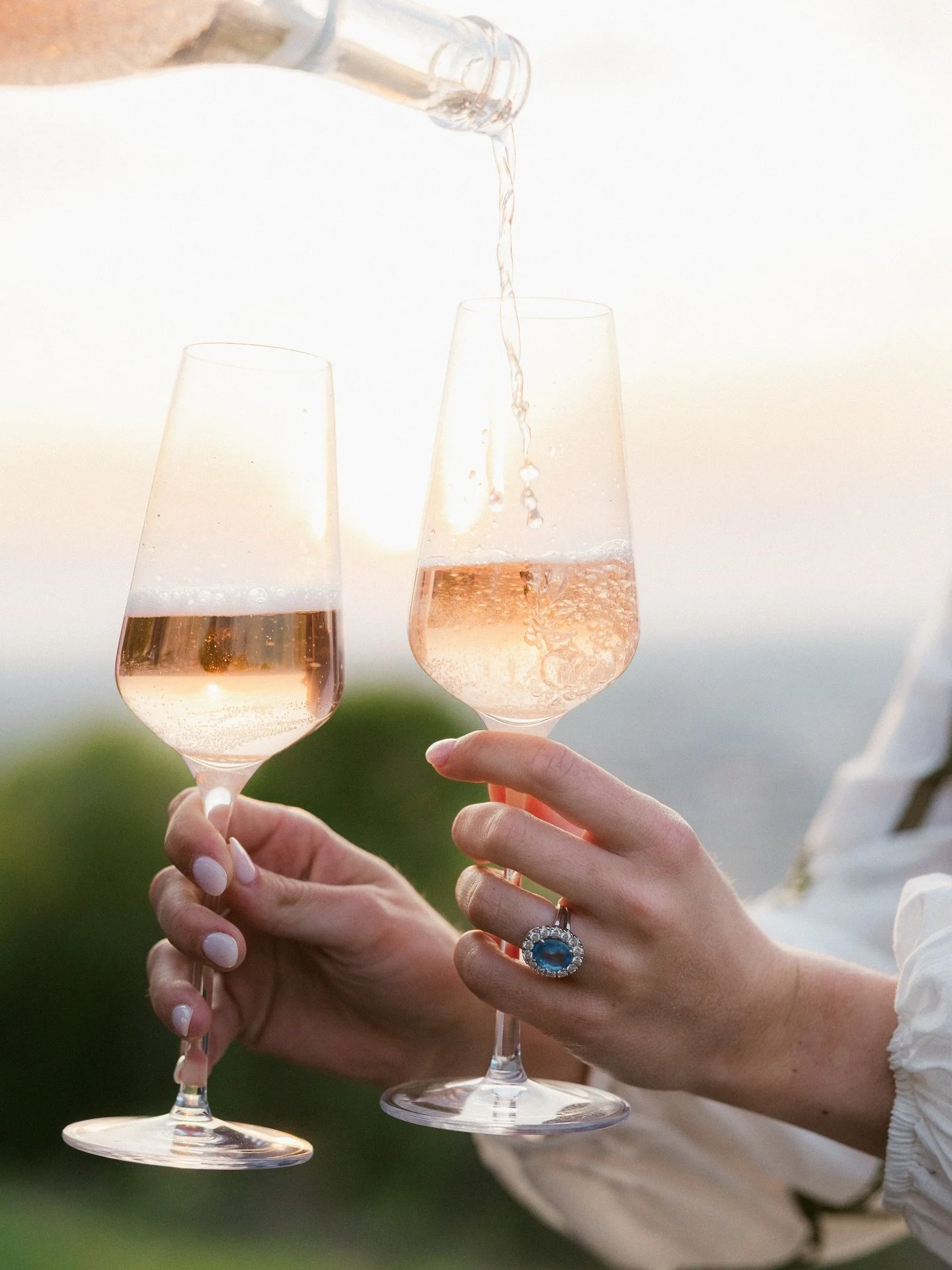 We squeezed in the sweetest engagement session before he leaves for the Navy this week! ✨ Annnddd I&rsquo;m obsessed with her family heirloom ring! So much fun with Mini and Gram! 💙