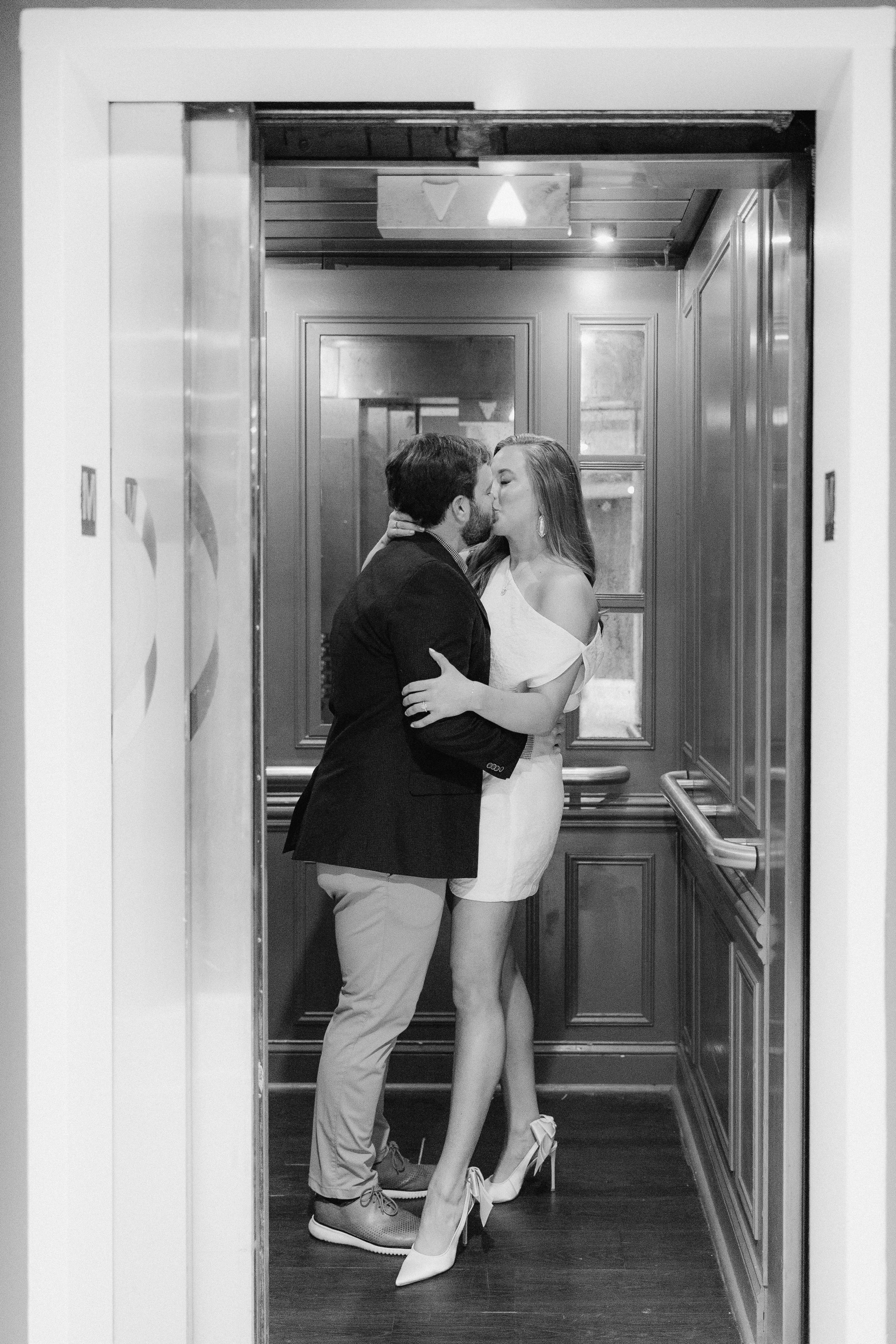Engagement Session at Redmont Hotel in Birmingham, AL 
