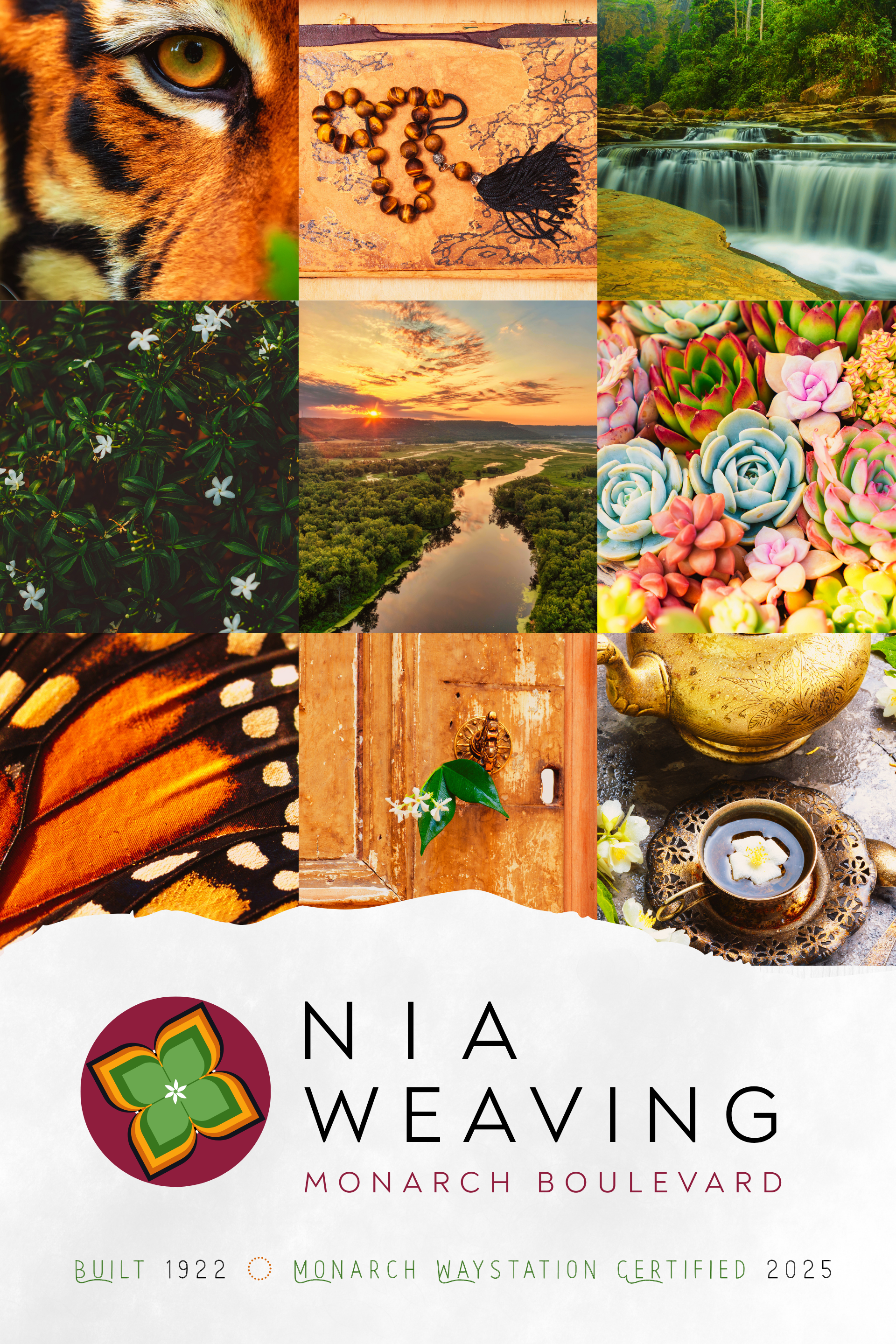 Poster Board: Nia Weaving's Monarch Boulevard