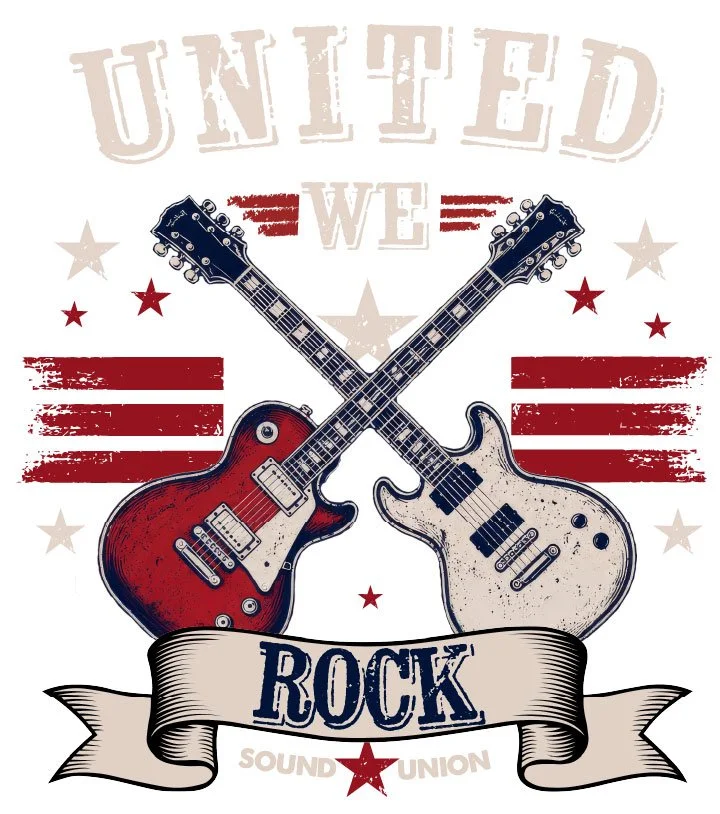 Iron On Vinyl Transfer - United We Rock