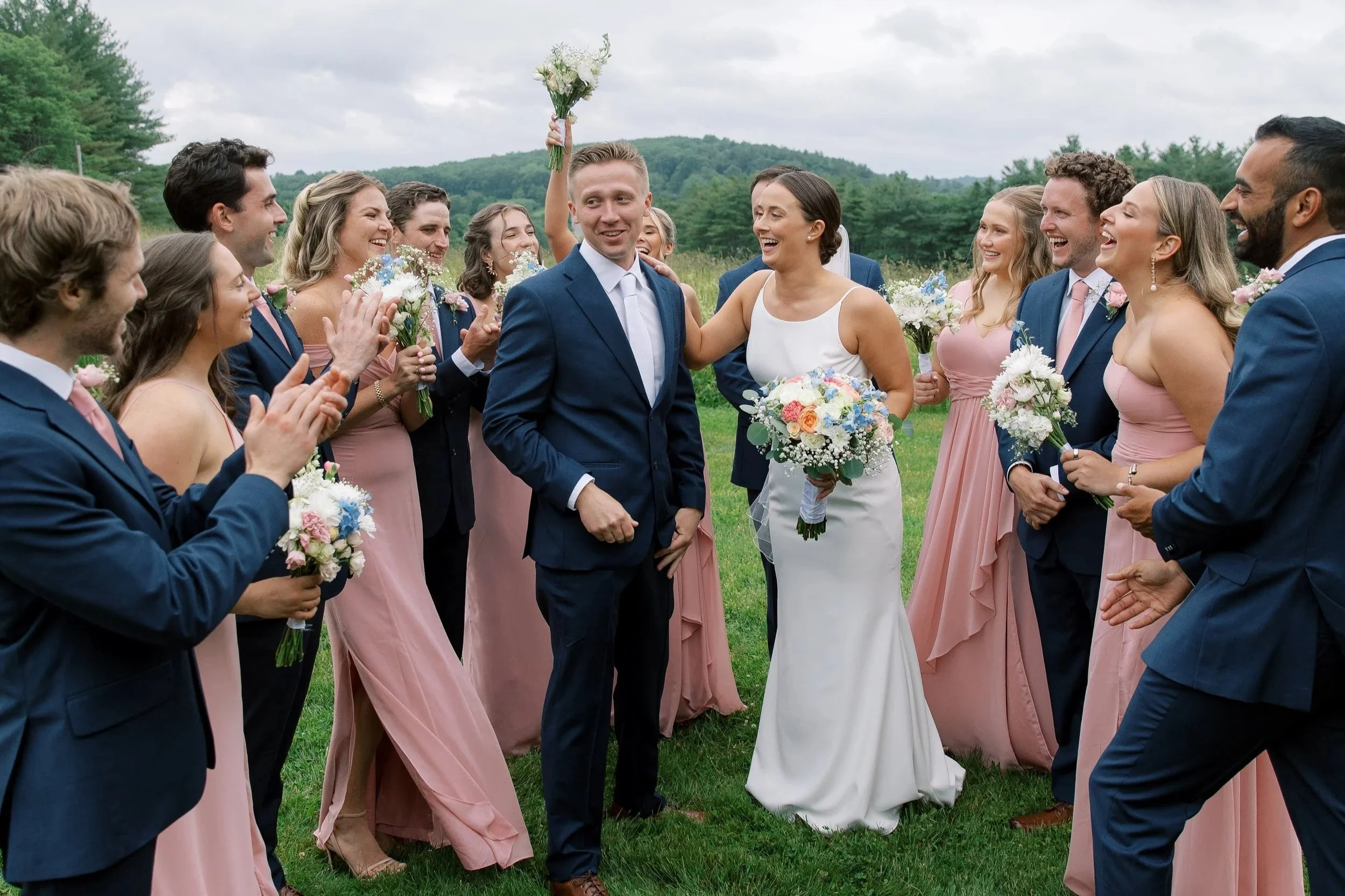 Jess &amp; Ryan’s Summer Wedding at Fern Hill Barn
