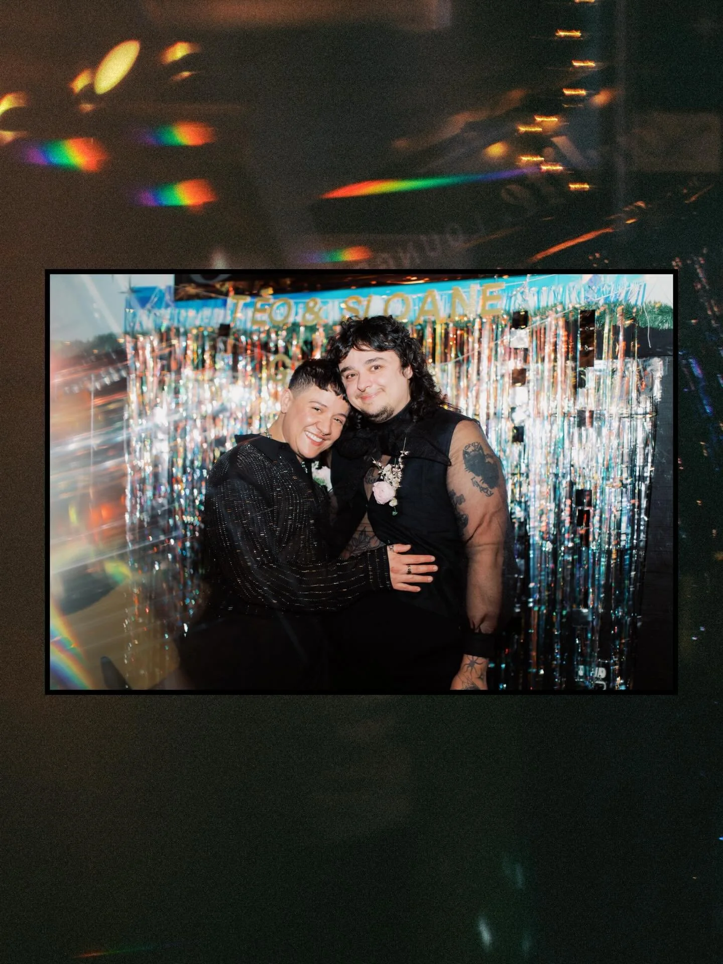 So much palpable love &amp; joy celebrating Sloane &amp; T&eacute;o at @trinastarlite 🥰🌟🪩 

w/ amazing performances by @restingclownface and @hawkeyefiercedrag