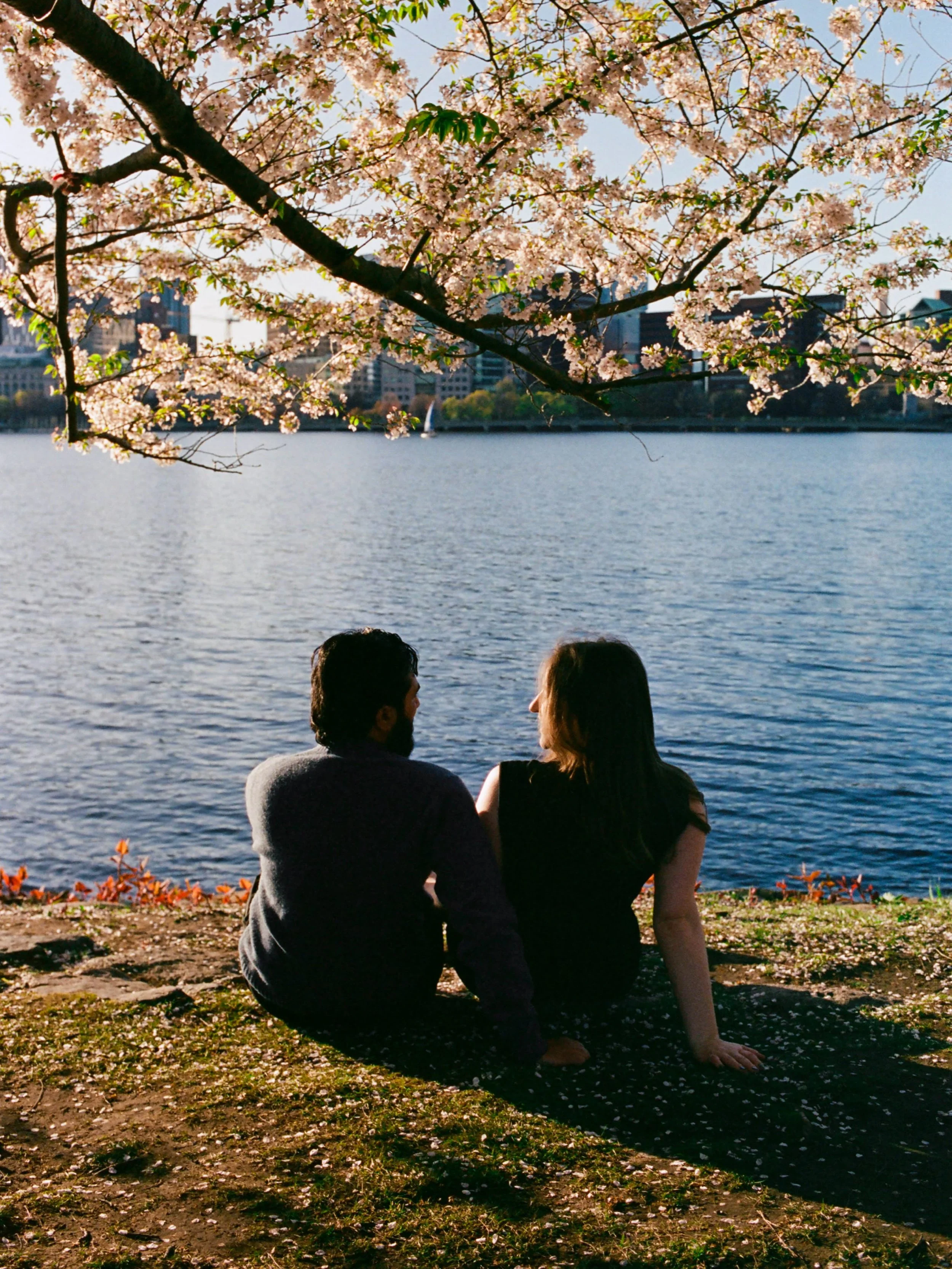 more from krishna &amp; sarah&rsquo;s engagement, on @kodak portra 400 🎞️ 

dev/scan by @lumentation