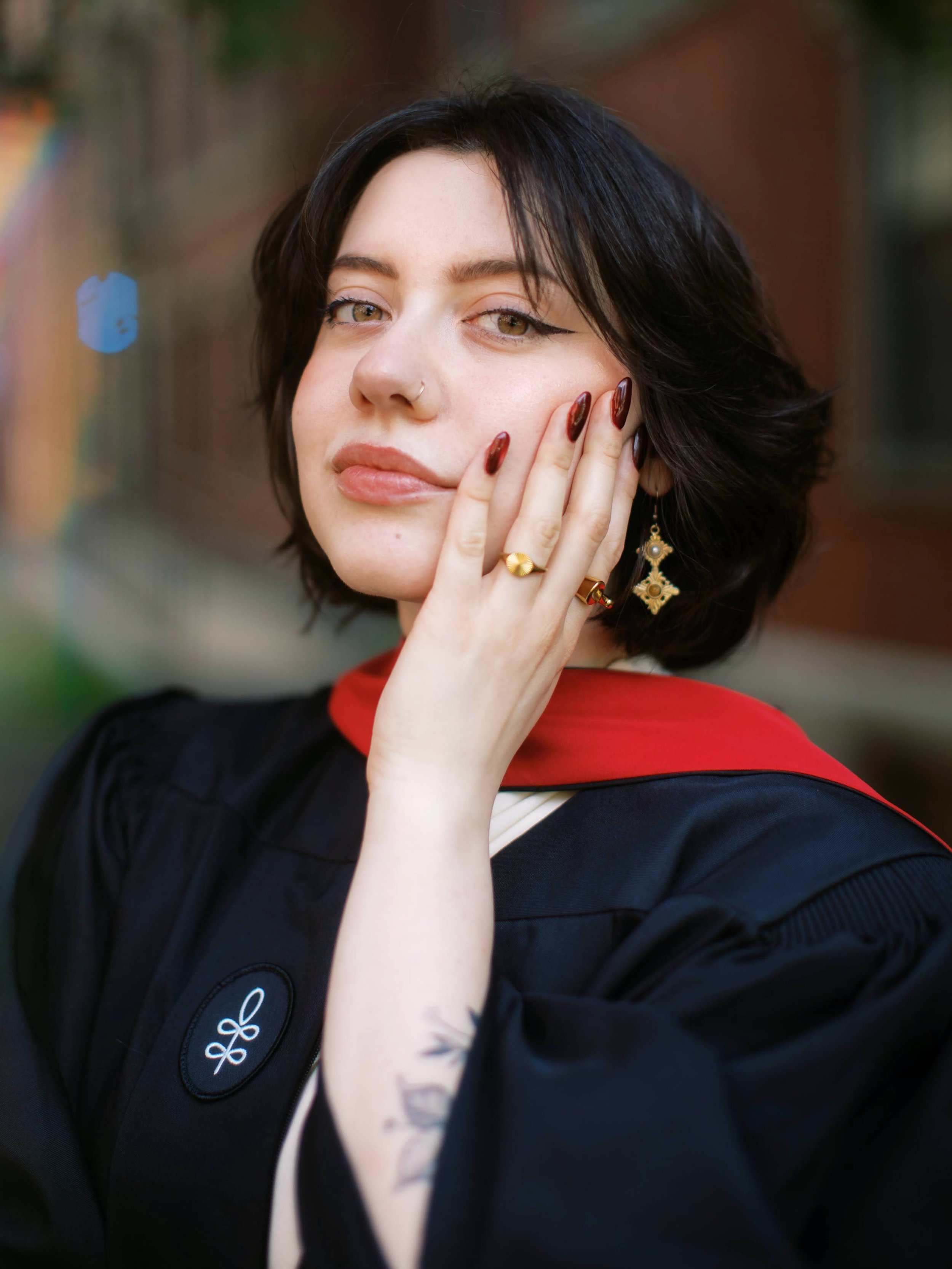 Katie made my job very easy! :) While I always enjoy a balanced collaboration, I also love having the opportunity to move without a concrete plan. Our objective was really just to explore the campus and let ideas come to us as we worked, so thank you