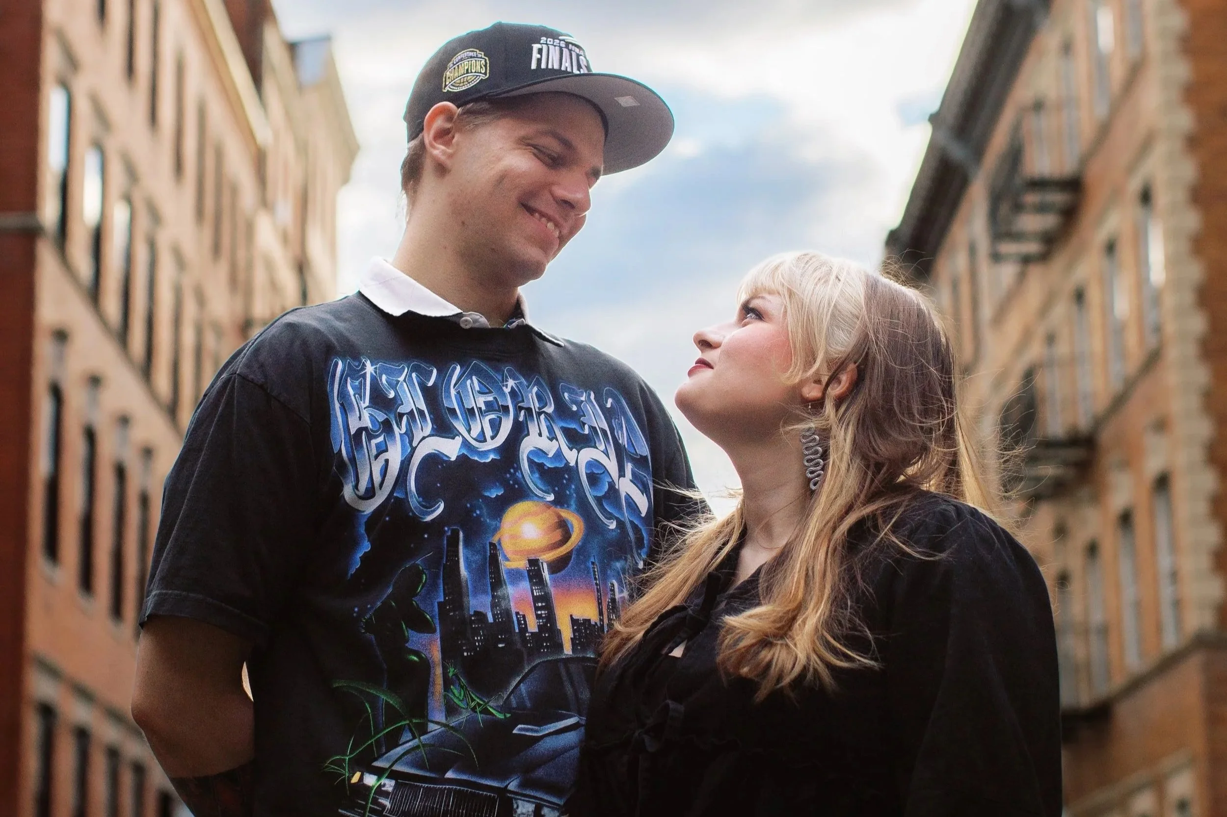 Cinematic Couple Photos in Beacon Hill