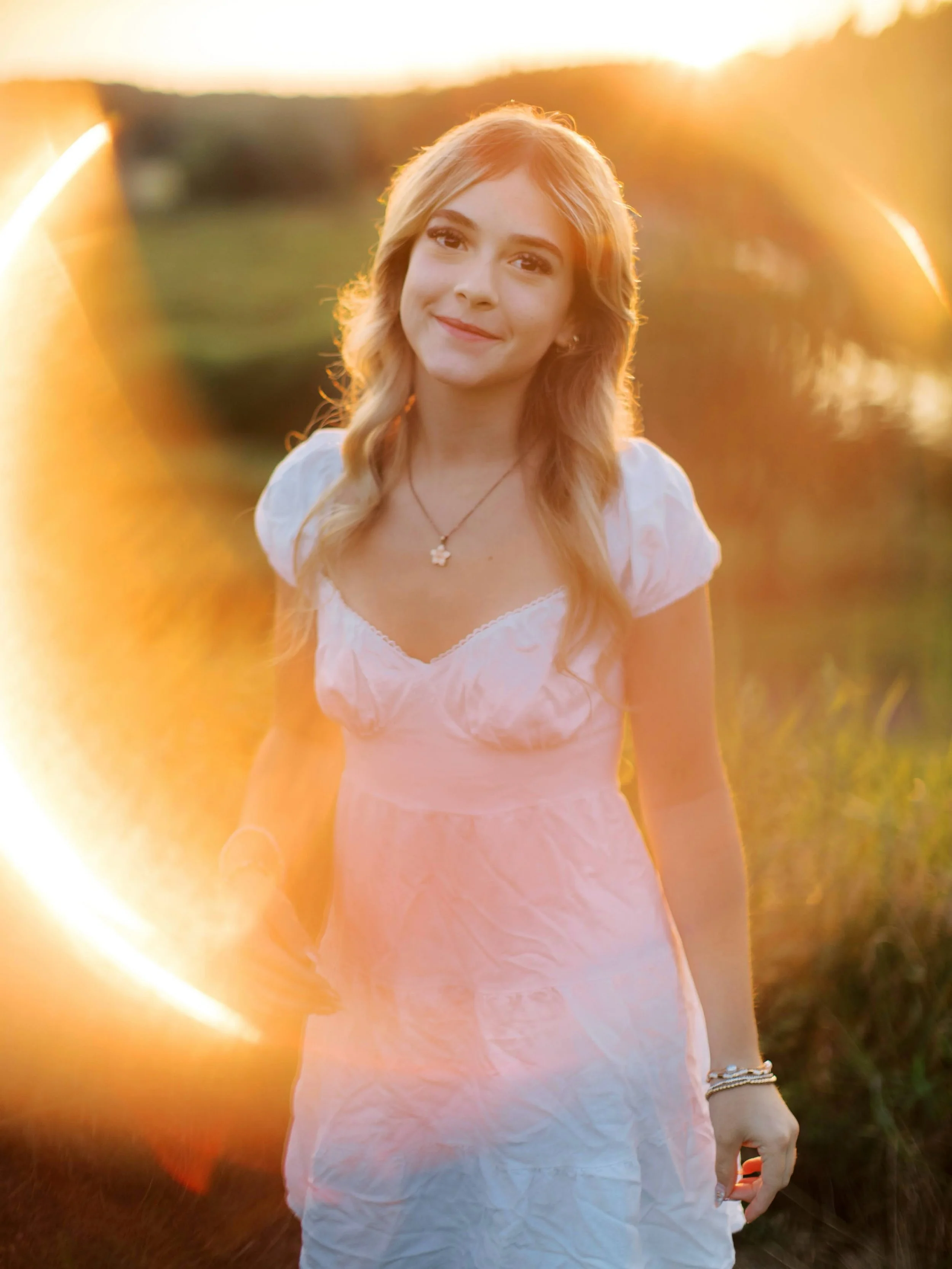 First senior portrait session of the year! With Ava, at Medfield State Hospital 🌞