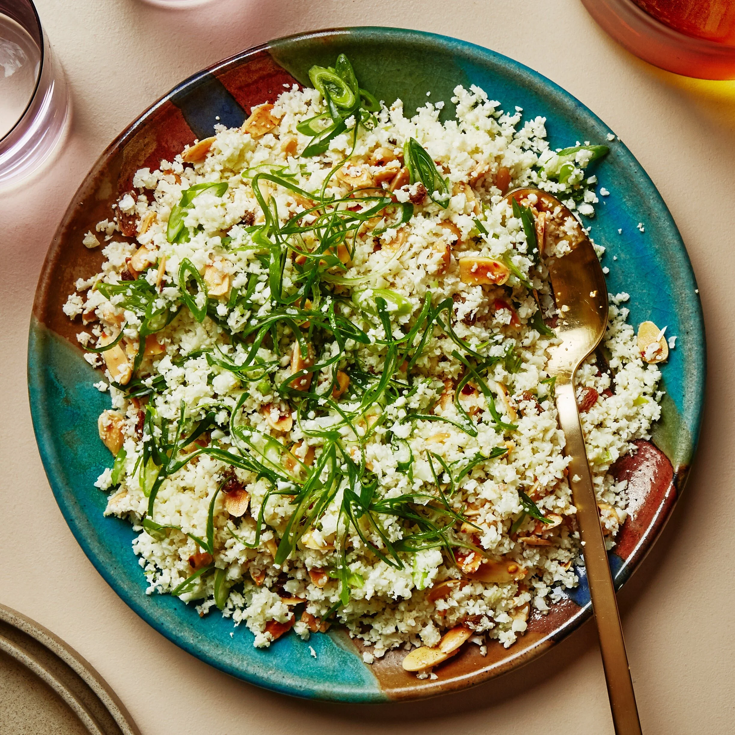 Cauliflower Rice Pilaf