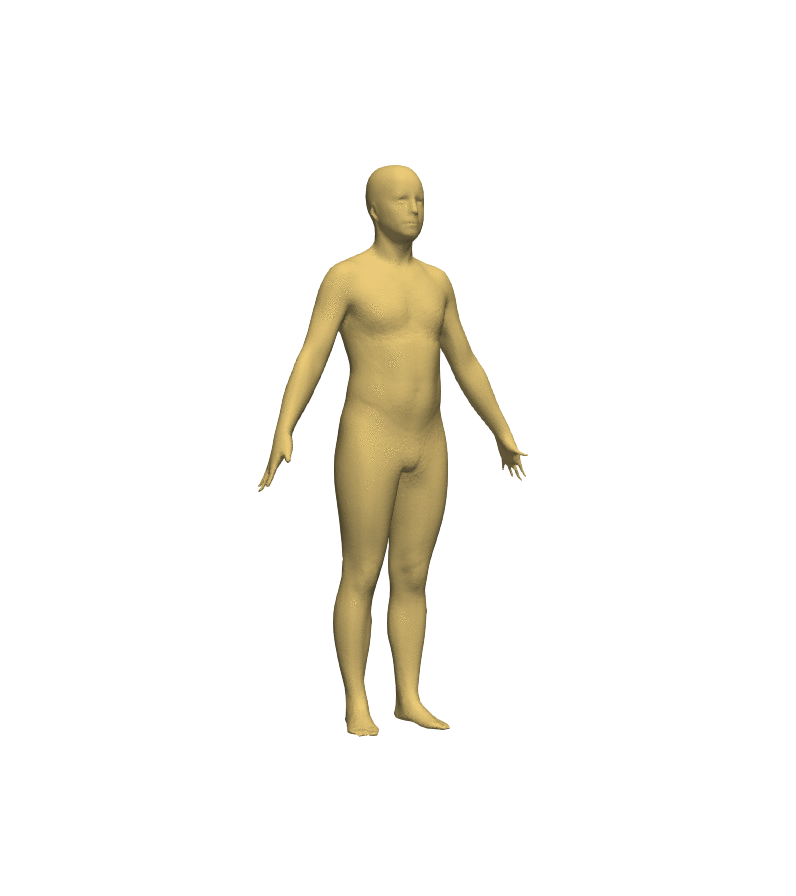 Your 3D avatar  Shavatar  size advice for clothing made easy