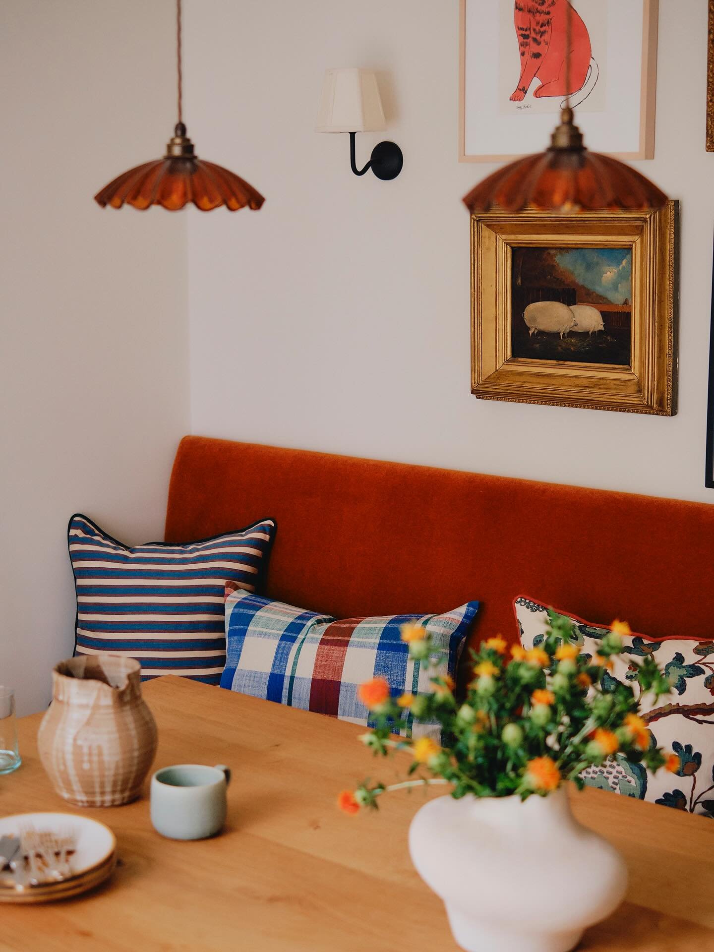 A small glimpse into an exciting project that I completed in the Summer and shot recently with @dean.hearne, that will be shared in all its glory soon. I loved working on this one so much... there&rsquo;s plenty of colour, wallpaper &amp; whimsy deta