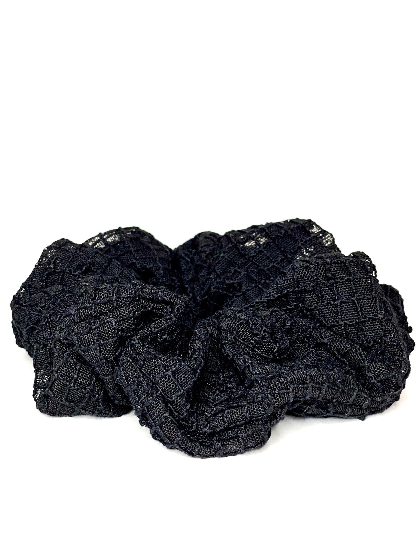 Illusion Trellis Knit Scrunch