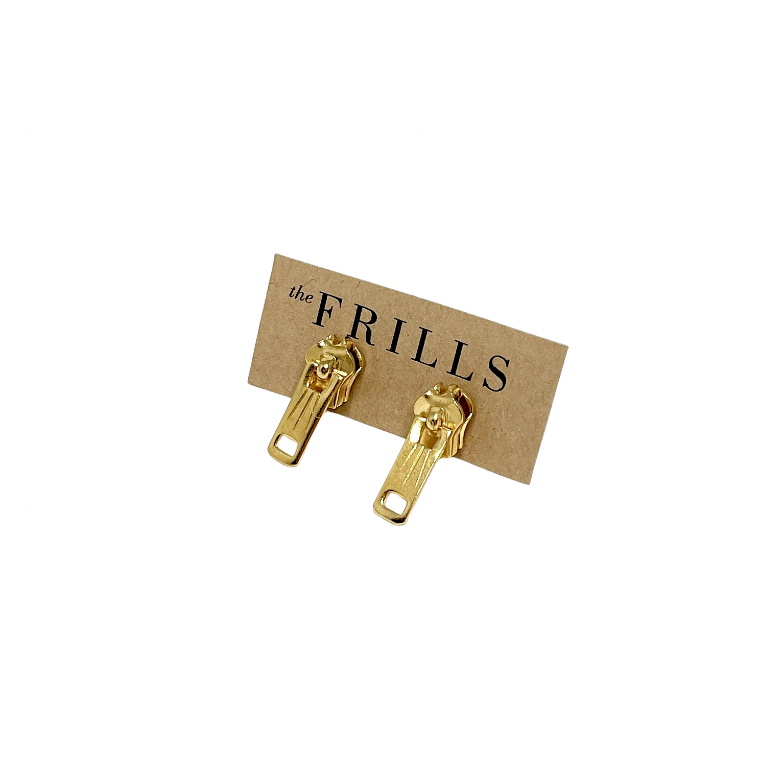 Zipper Head Stud Earrings