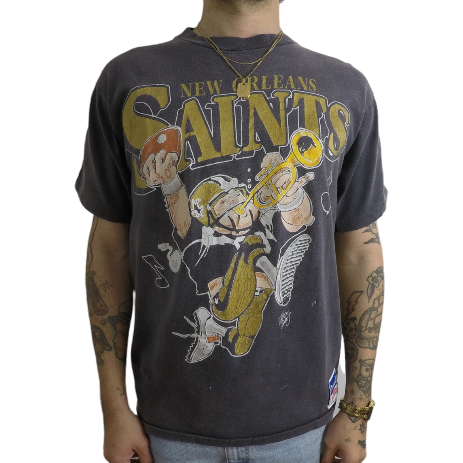 saints vintage shirt