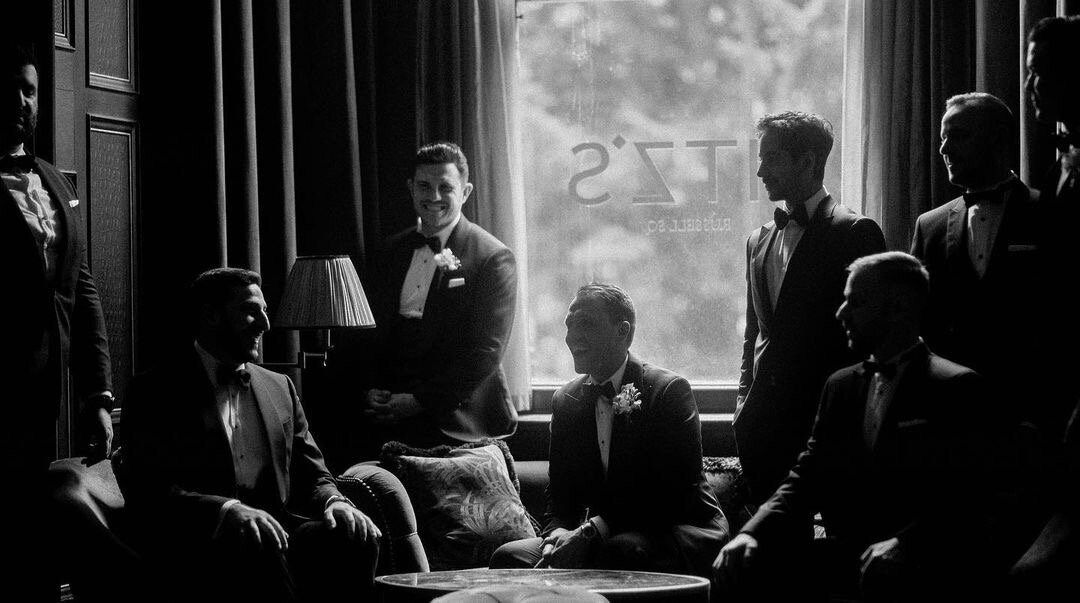 🤵&zwj;♂️ TEAM GROOM 🤵&zwj;♂️⠀⠀⠀⠀⠀⠀⠀⠀⠀
⠀⠀⠀⠀⠀⠀⠀⠀⠀
During your wedding planning journey, don&rsquo;t forget to focus on the groom and his groomsmen! And how we can make their morning getting ready together for such an magical moment, just as special a