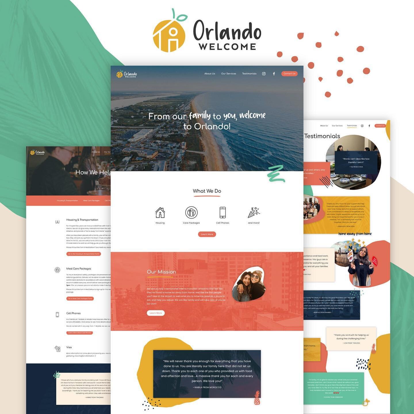 Our Orlando Welcome website just got a facelift! Invite your friends to check out our website www.orlandowelcome.org and like our Instagram and Facebook page too!