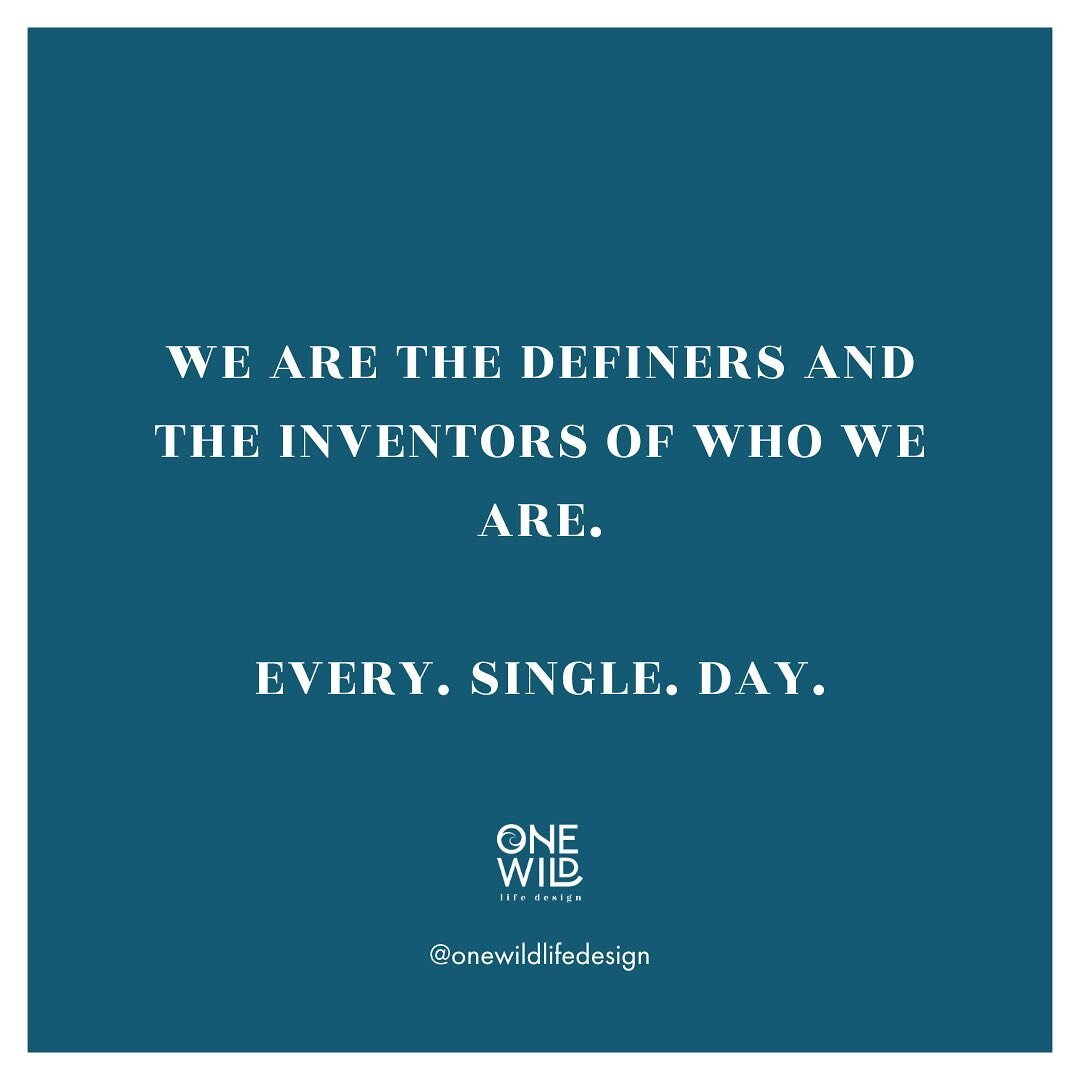 Who we are today tells us nothing about who we must be tomorrow.

I stand on the shore, every single day of my life, and I ask myself: Who do I want to be today?

Today. Just. This. Day.

This life will call us, most often through tremendous pain, lo