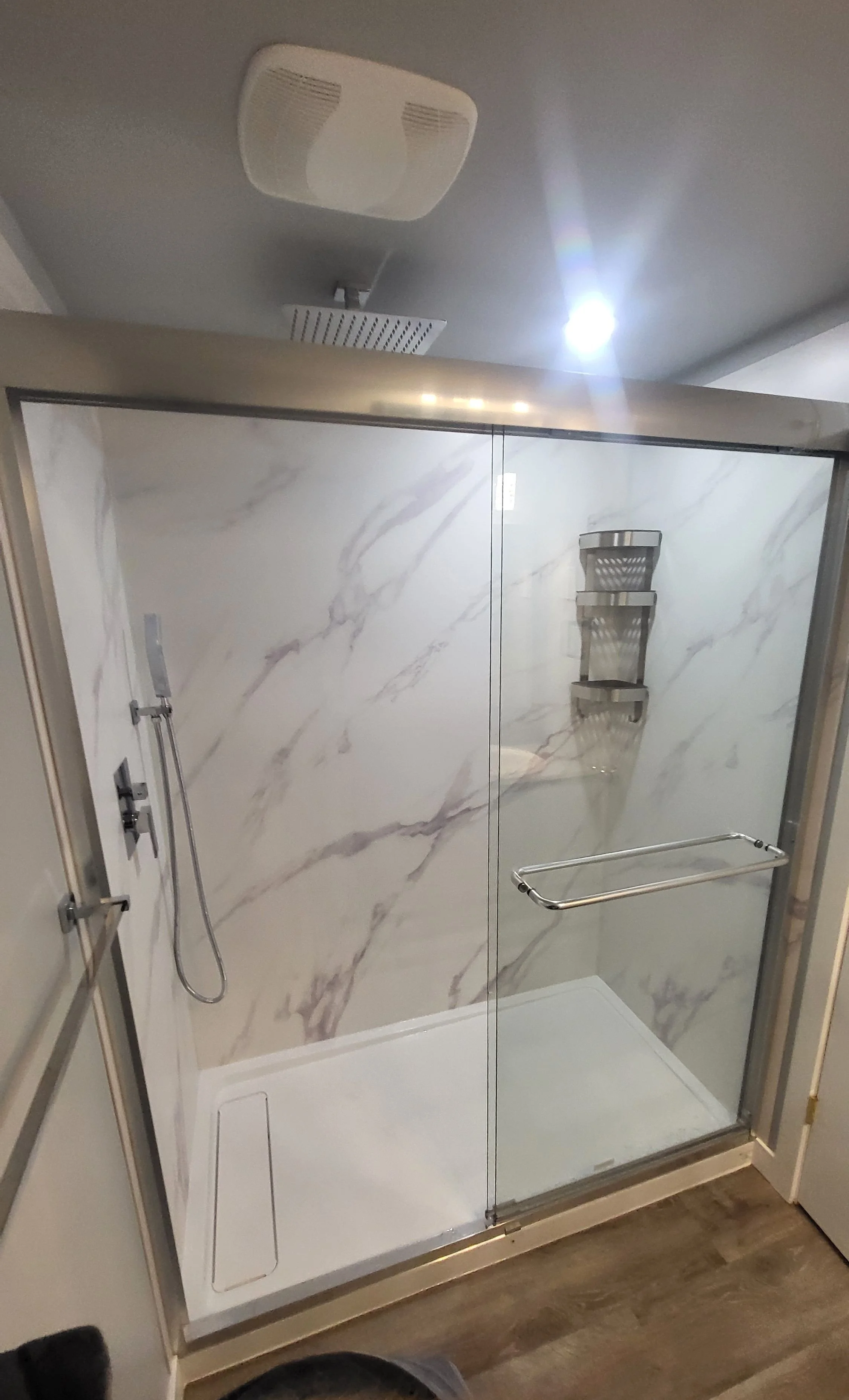 Converting your bath to a shower