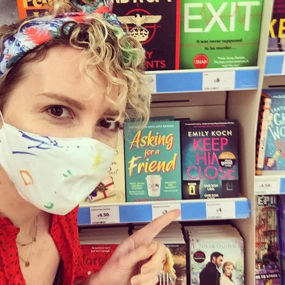Out in the wild: happy publication day to the paperback of Keep Him Close