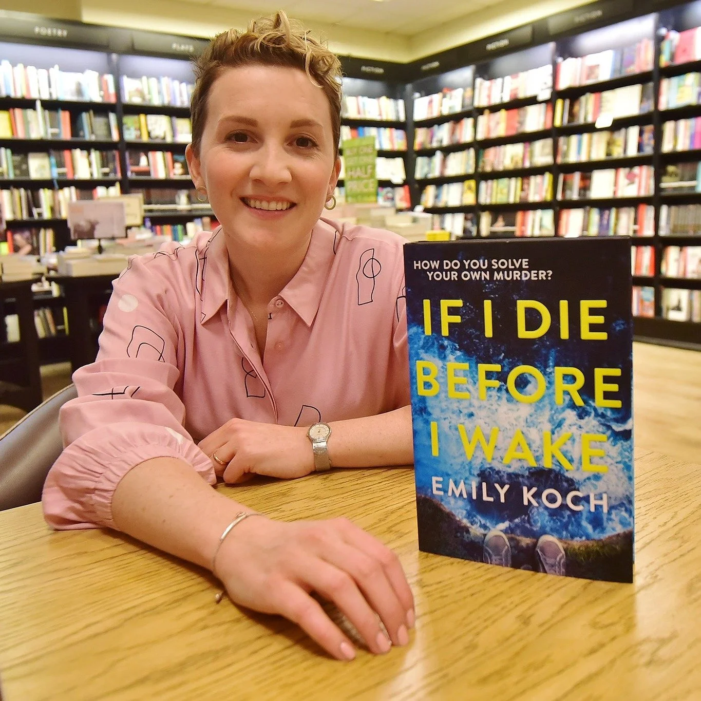 The email I get most often about IF I DIE BEFORE I WAKE is: &ldquo;THAT ENDING.&rdquo;

It&rsquo;s ten years since I got my book deal for this novel, and eight years since it came out (here I am at the launch), but people still message me about it.

