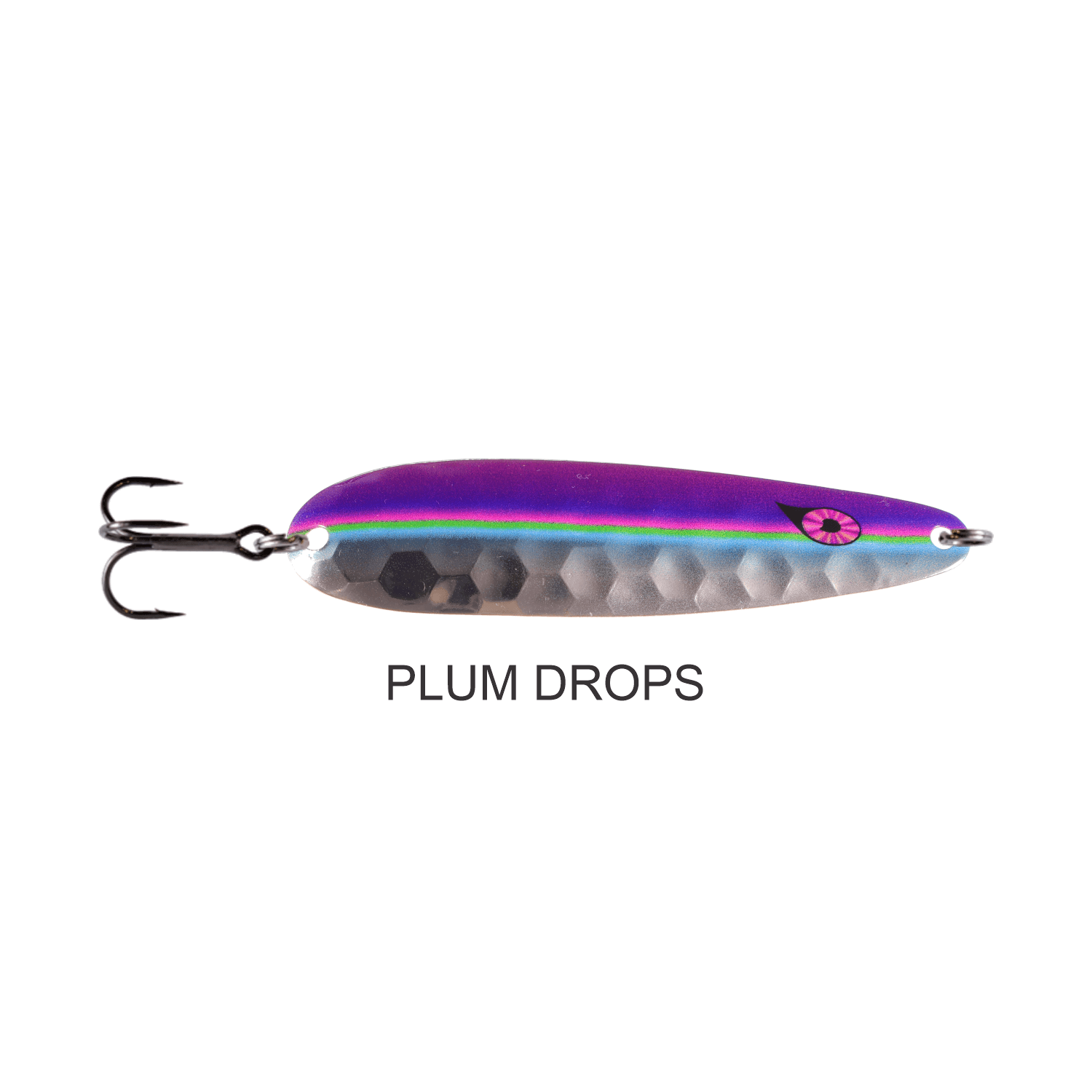 Hookmore Leaders Trolling Spoon Plum Drops 1