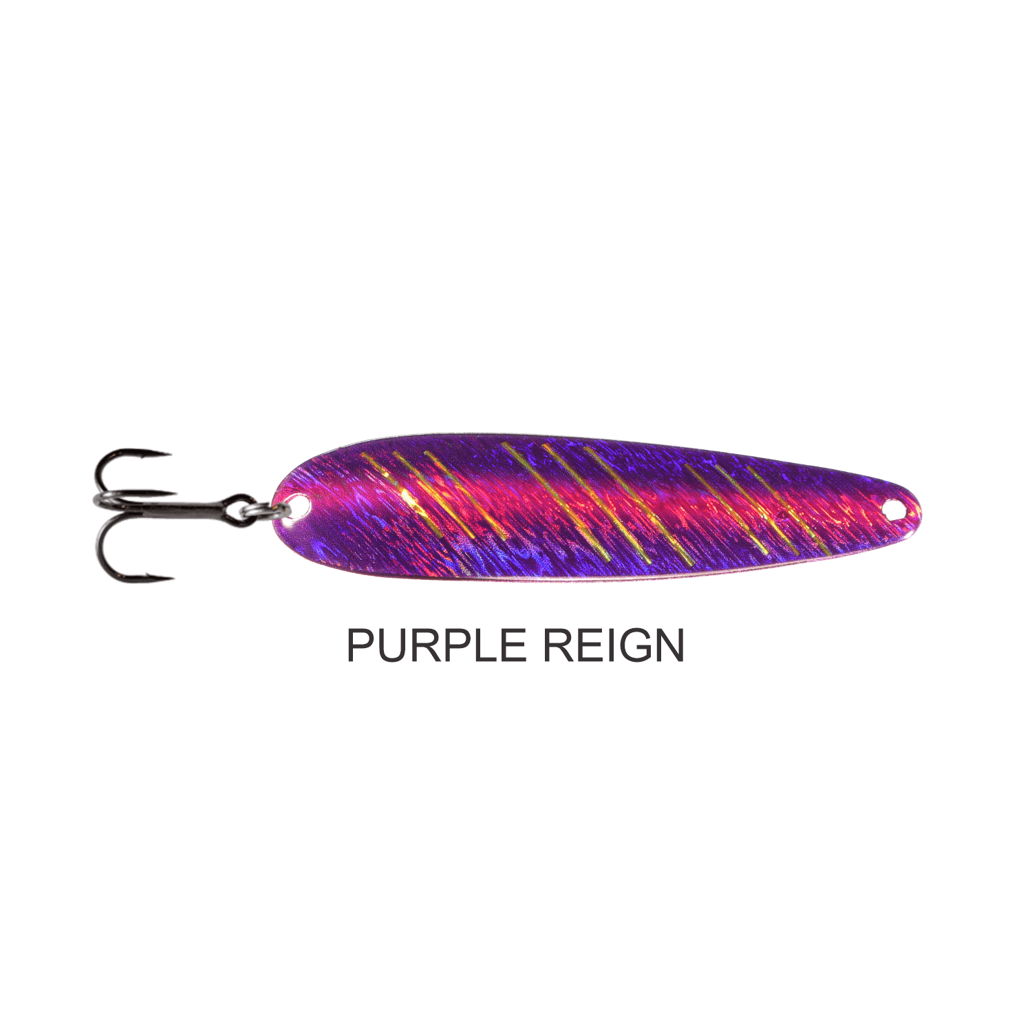 Hookmore Leaders Trolling Spoon Purple Reign 2