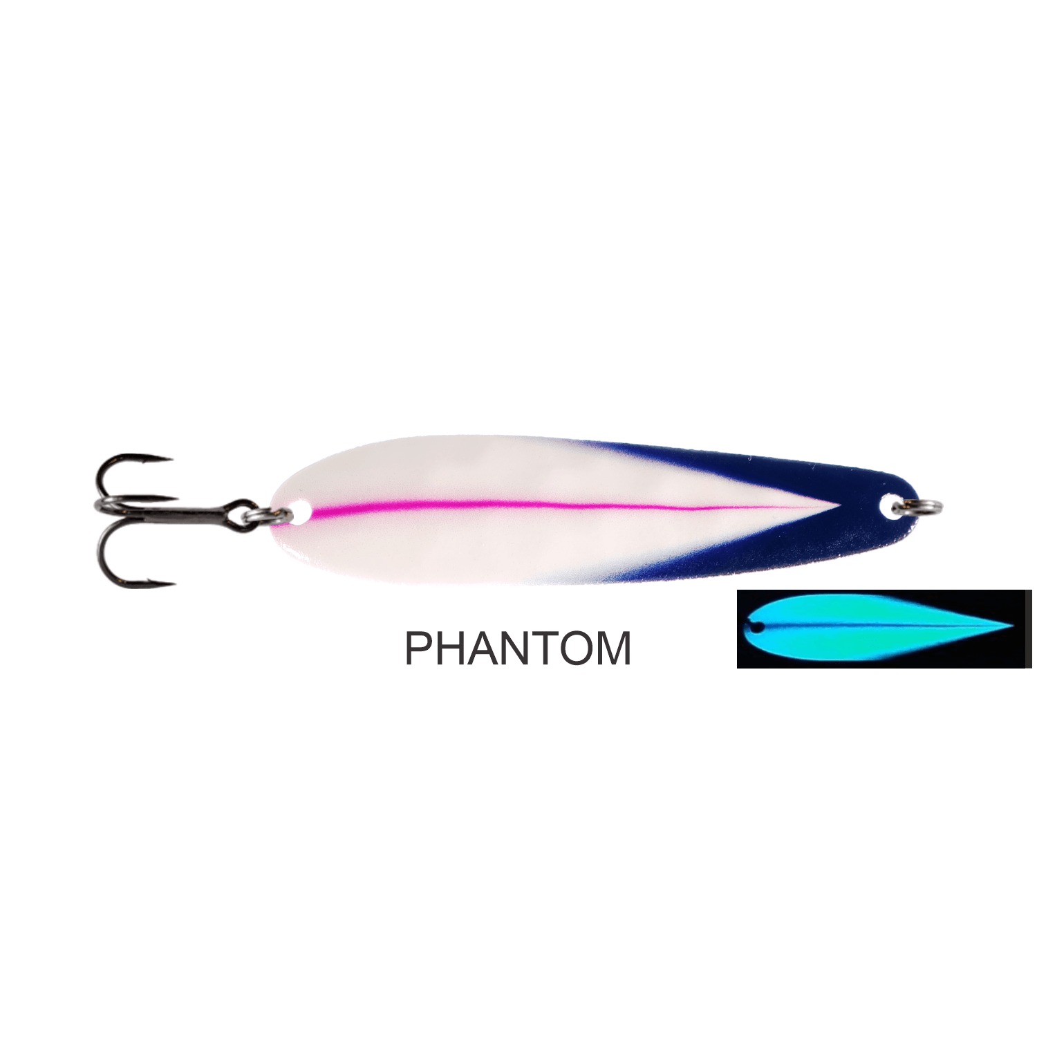 Hookmore Leaders Trolling Spoon Phantom
