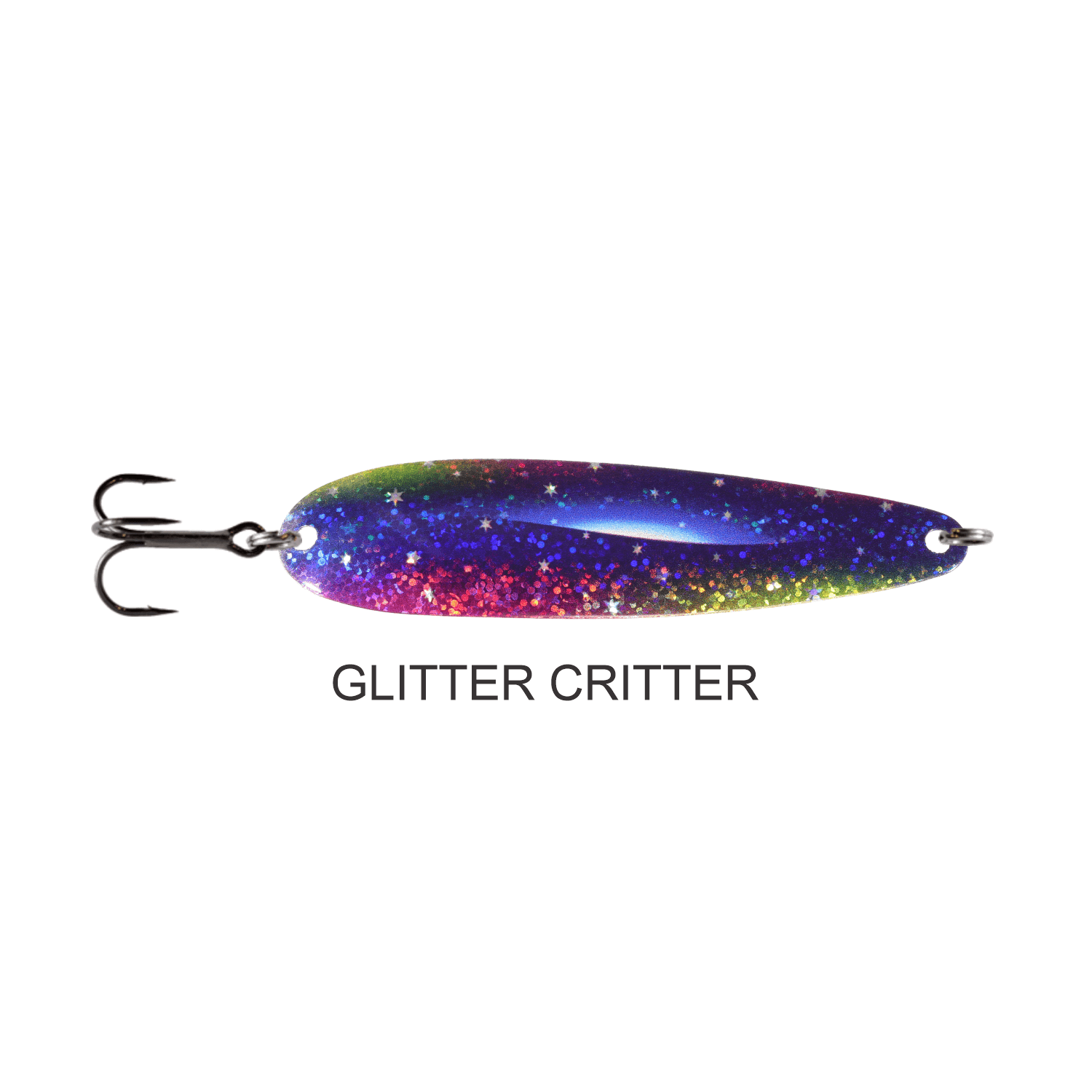 Hookmore Leaders Trolling Spoon Glitter Critter 1