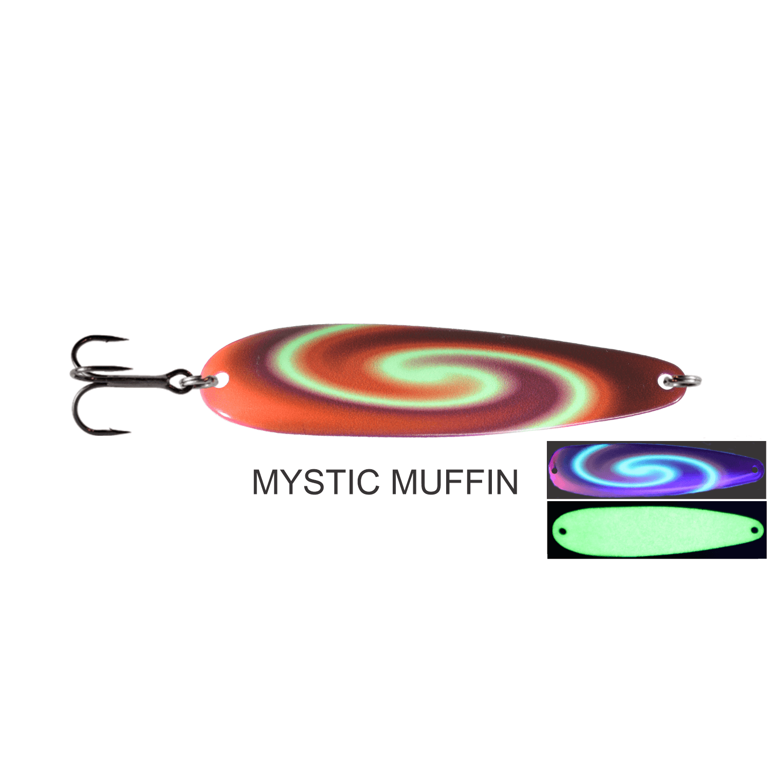 Hookmore Leaders Trolling Spoon Mystic Muffin 1