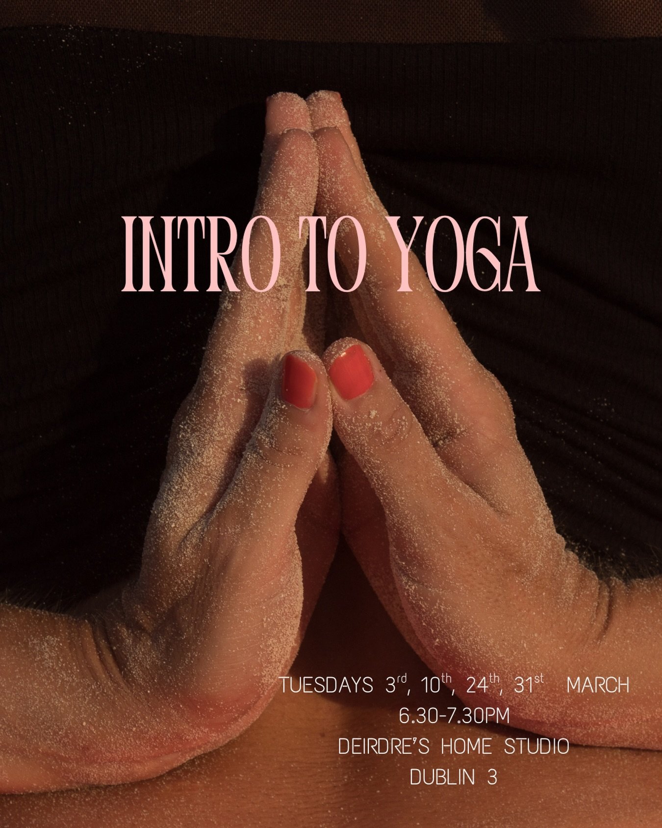 Intro to Yoga &ndash; 4 Week Course (Female Only) 🌿

A supportive + playful space for women who are completely new to yoga, or for those who want to revisit the foundations with a more embodied, intentional approach.

✨ What you&rsquo;ll gain:

&bul