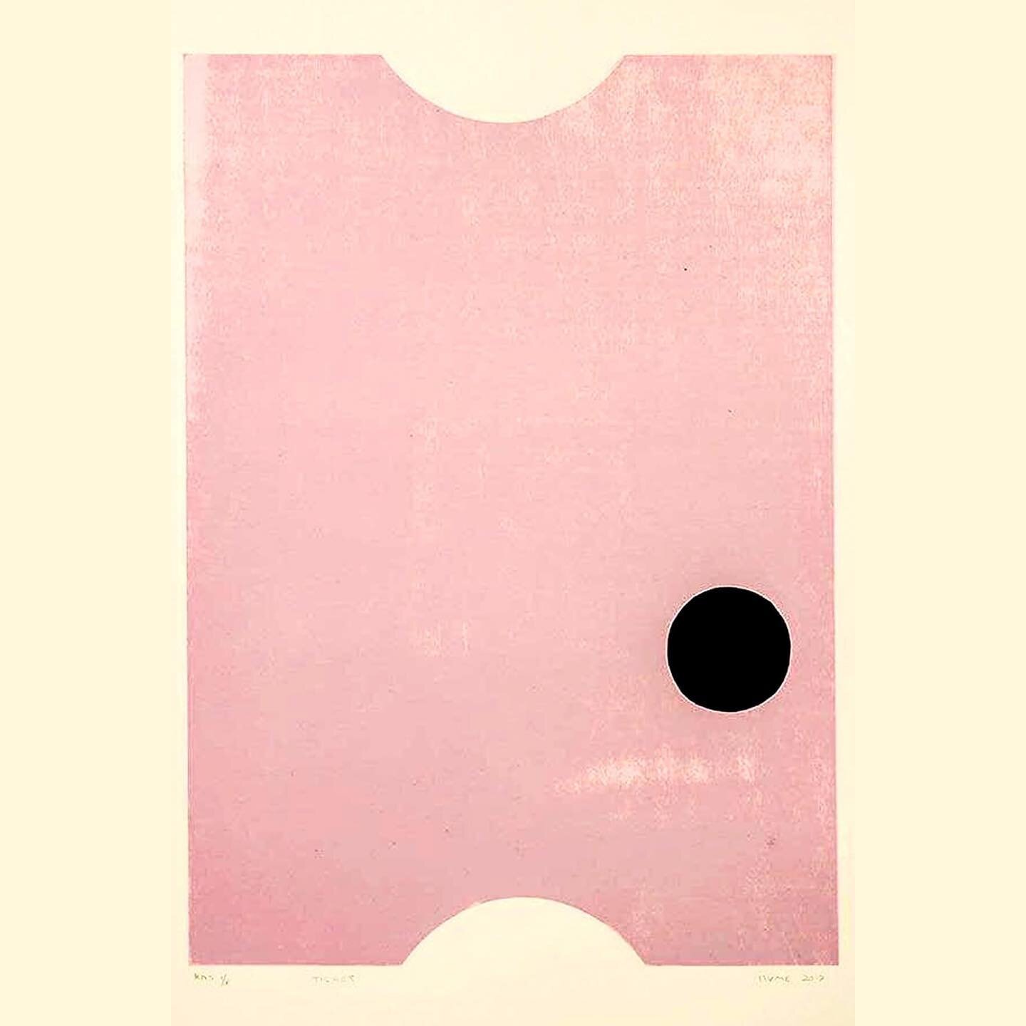 Ticket by Gary Hume, 2017 🖤 #inspiration 

 #ticket #garyhume #artist #artwork #artistsoninstagram #creativeart #painting #artoftheday #moodboard #inspiration #pinkpinkpink #pinkaesthetic #modernart #minimalism