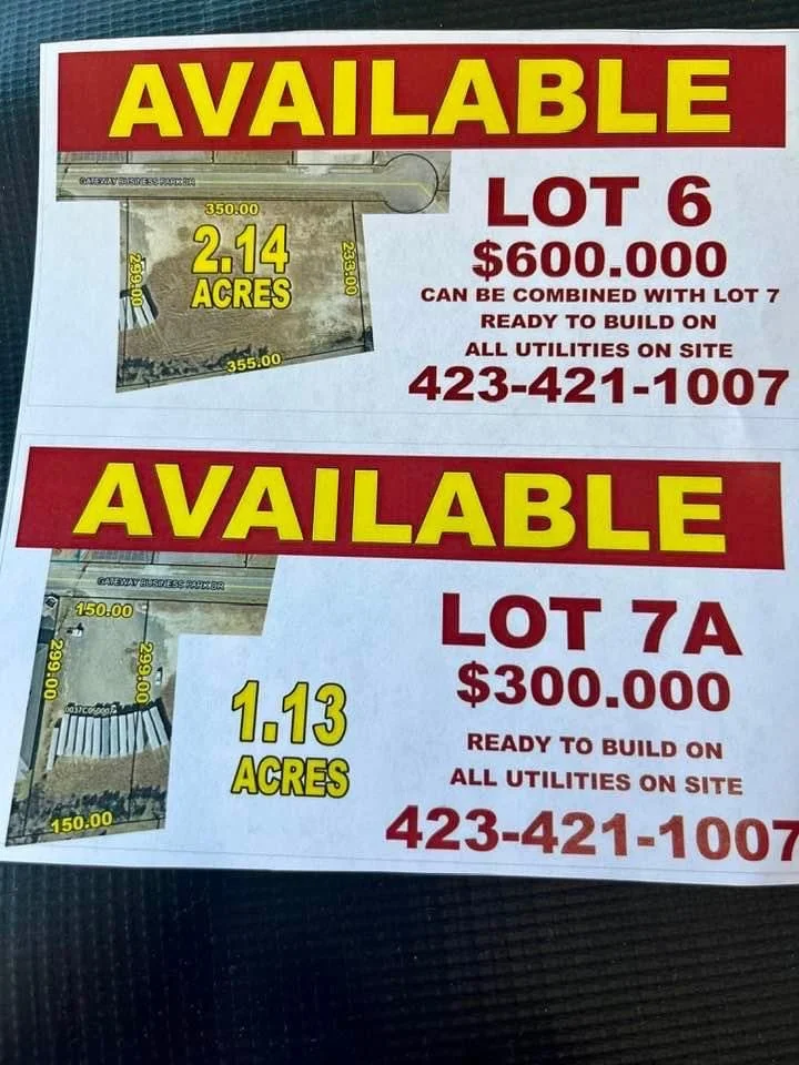 lot 6 and 7 signs combined.JPG