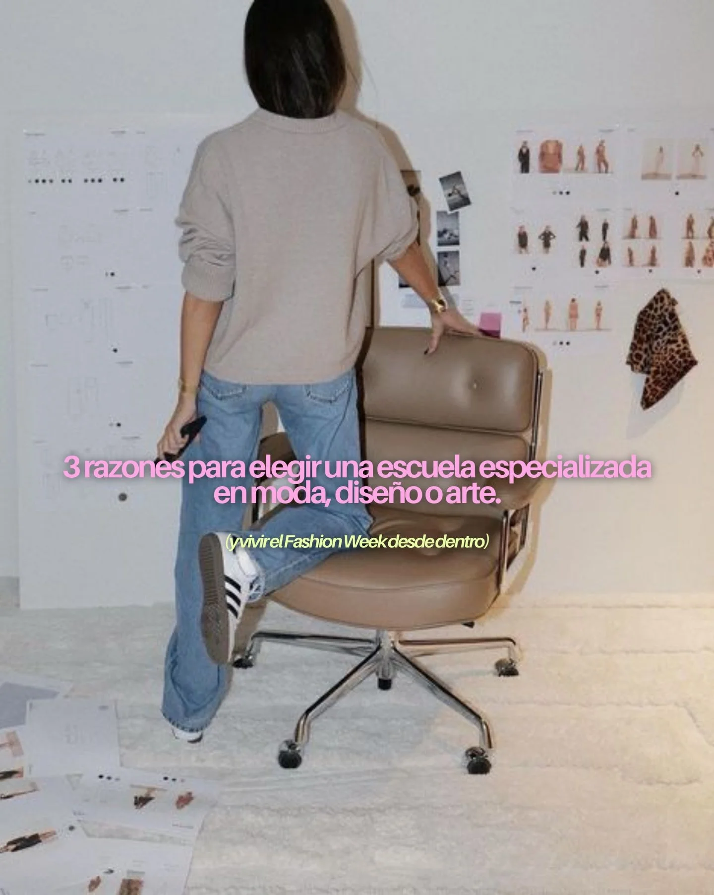 &iquest;Vale la pena estudiar en una escuela especializada en moda, arte o dise&ntilde;o?✨🎓🌎
💡Si tu futuro est&aacute; en las industrias creativas, estas son 3 razones por las que una escuela especializada puede marcar la diferencia:

1️⃣ Profesor