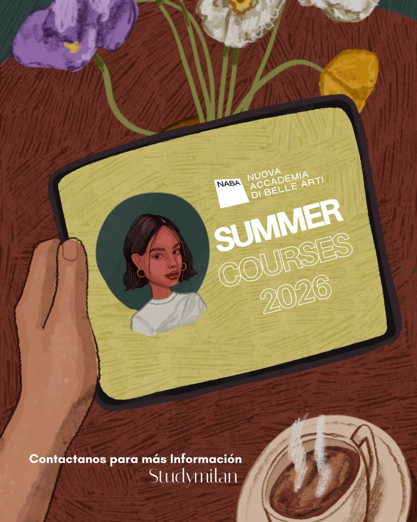 NABA &bull; si te gustar&iacute;a descubrir m&aacute;s sobre esta universidad que ha ganado el premio N.1 en Italia 🇮🇹 en Bellas Artes. 
Te invitamos el pr&oacute;ximo viernes 10 de abril a un evento exclusivo de ✨Studymilan Week✨ junto a Salvatore