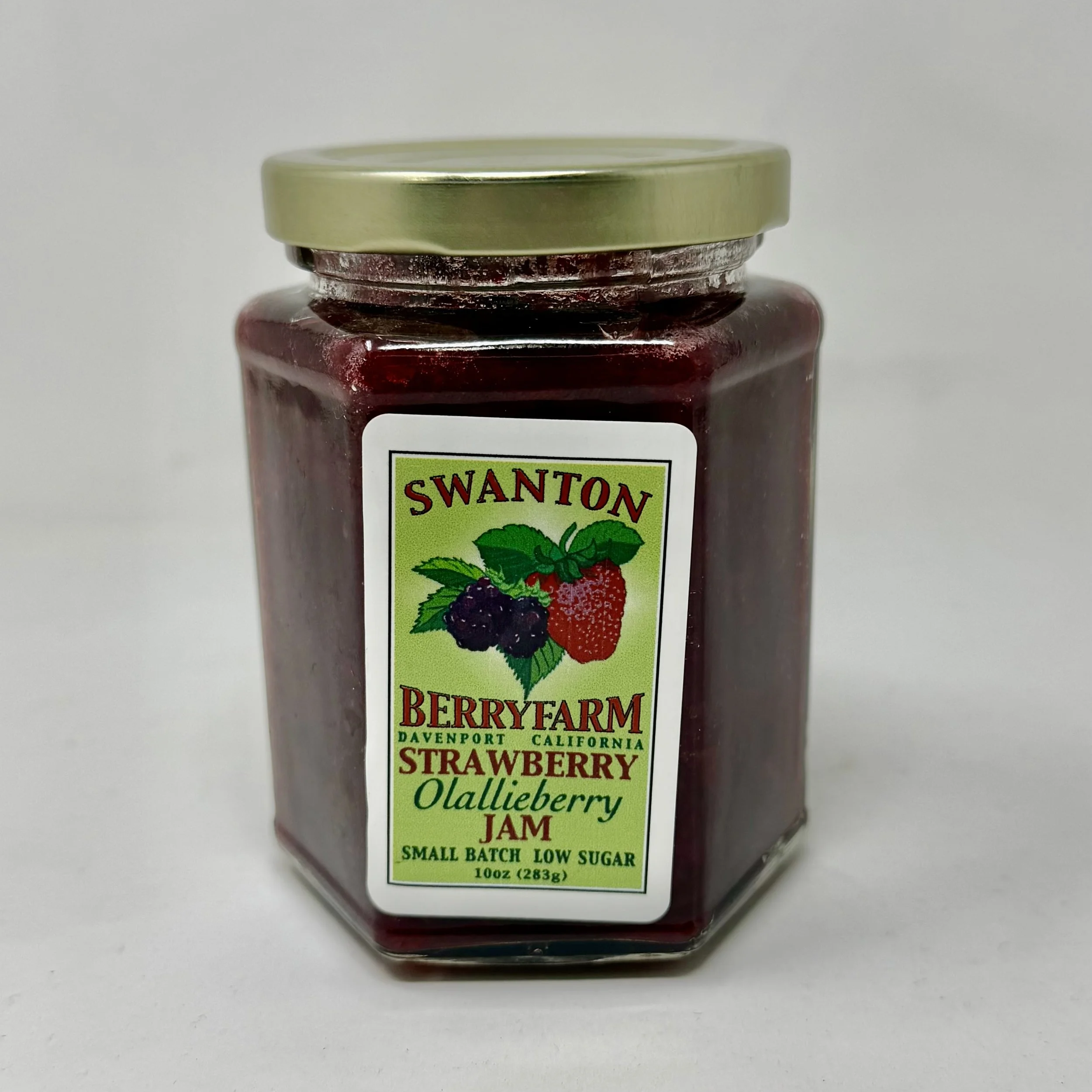 Swanton Berry Farm Strawberry Olallieberry Jam
