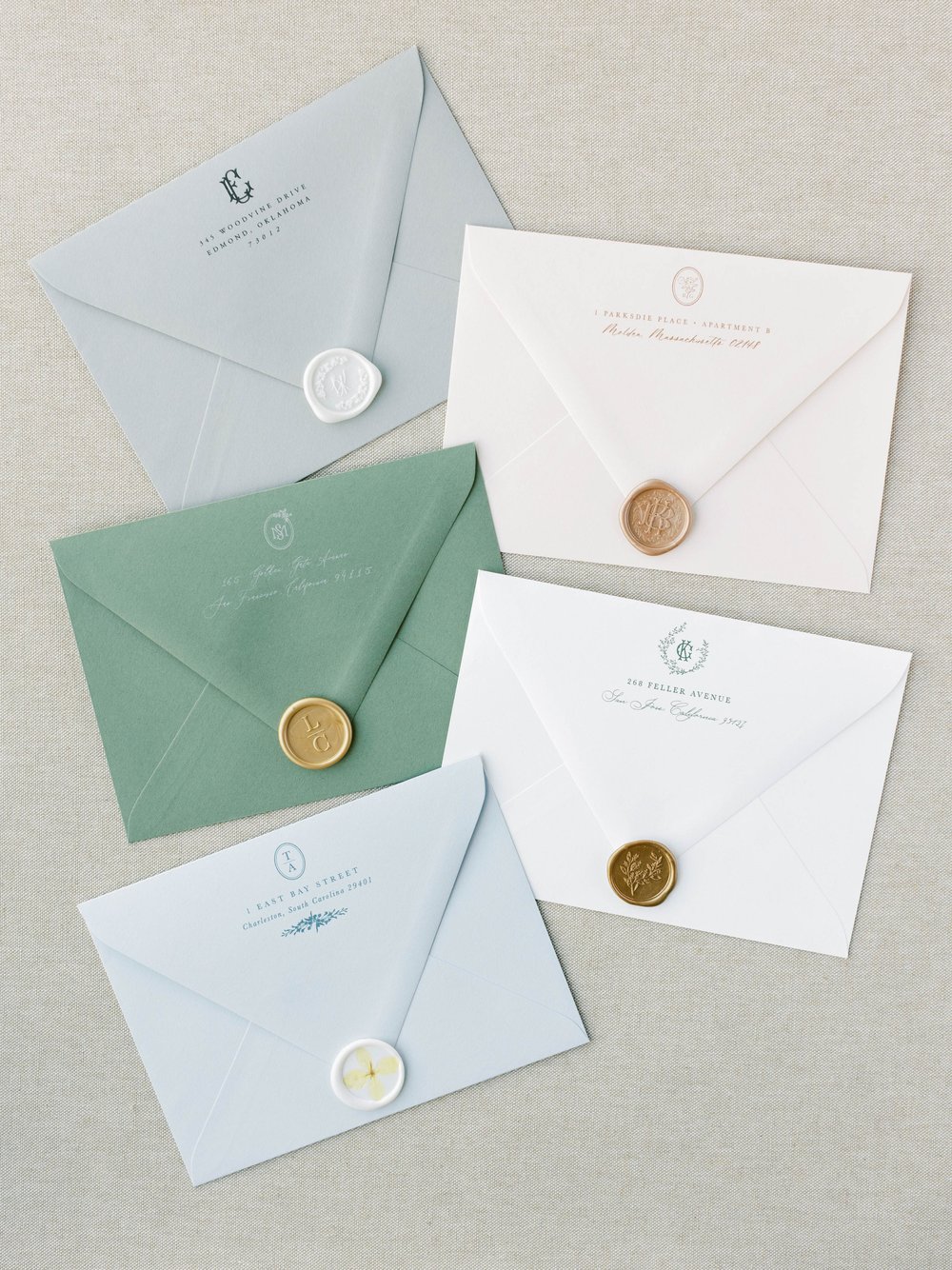 MLS Luxe Vellum Jackets With Wax Seals  MLS Custom Invitations & Event  Stationery
