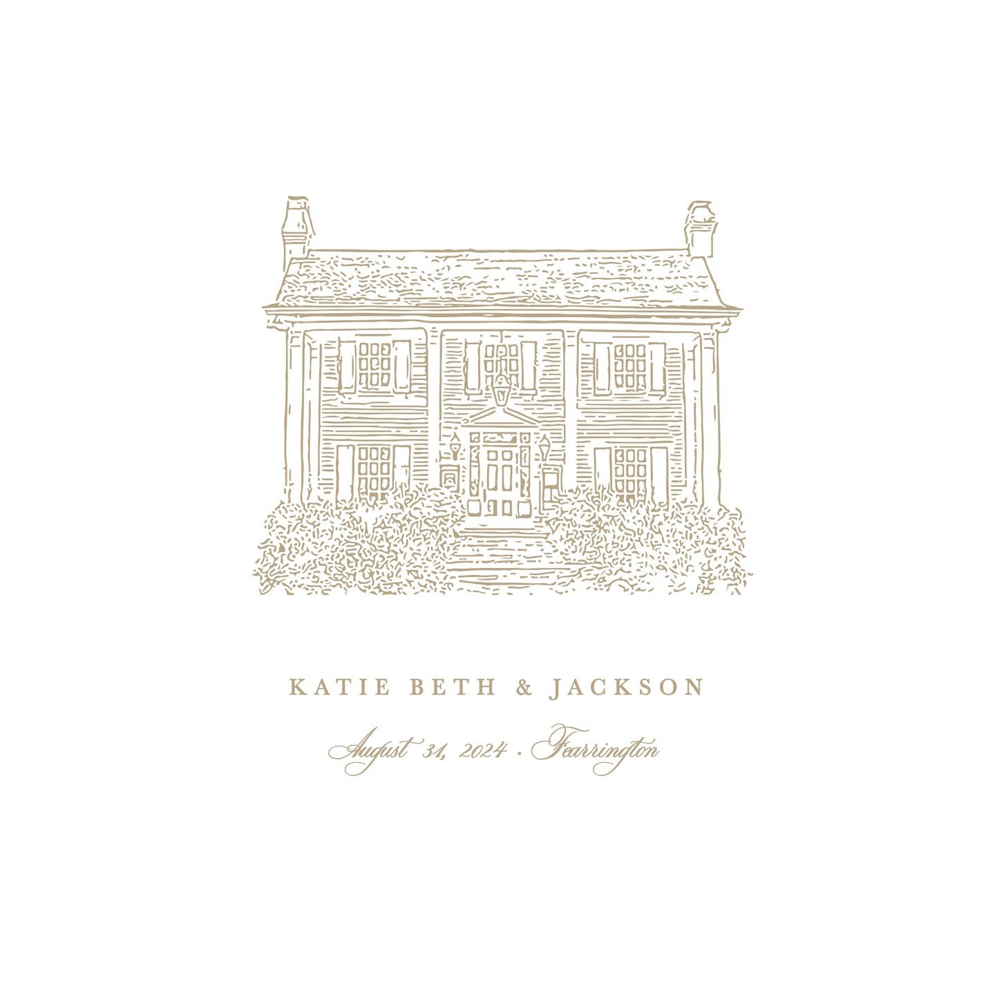 Beginning stages of the design process are underway for K &amp; J's late summer wedding at @fearrington_events. 🌿 So excited to bring their timeless, garden wedding to life with some sweet, keepsake paper!