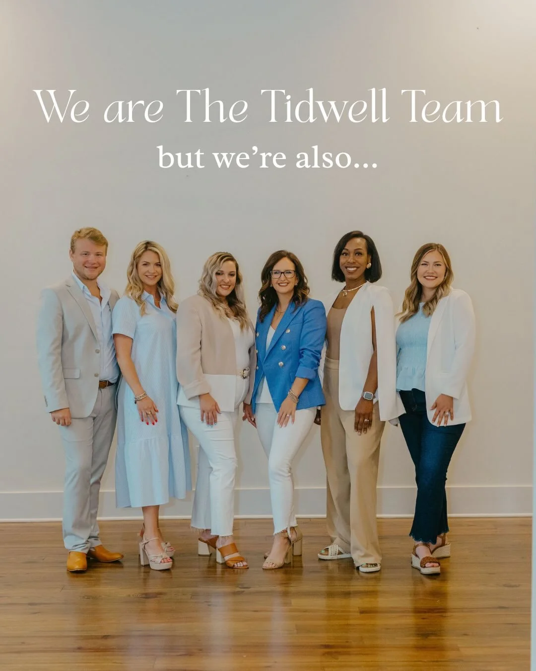 We&rsquo;re more than real estate! 
Each member of The Tidwell Team wears many hats. These experiences shape the way we serve our clients and community every day!🤍

But don&rsquo;t forget to contact us if you&rsquo;re wanting to buy or sell 😉
#thet