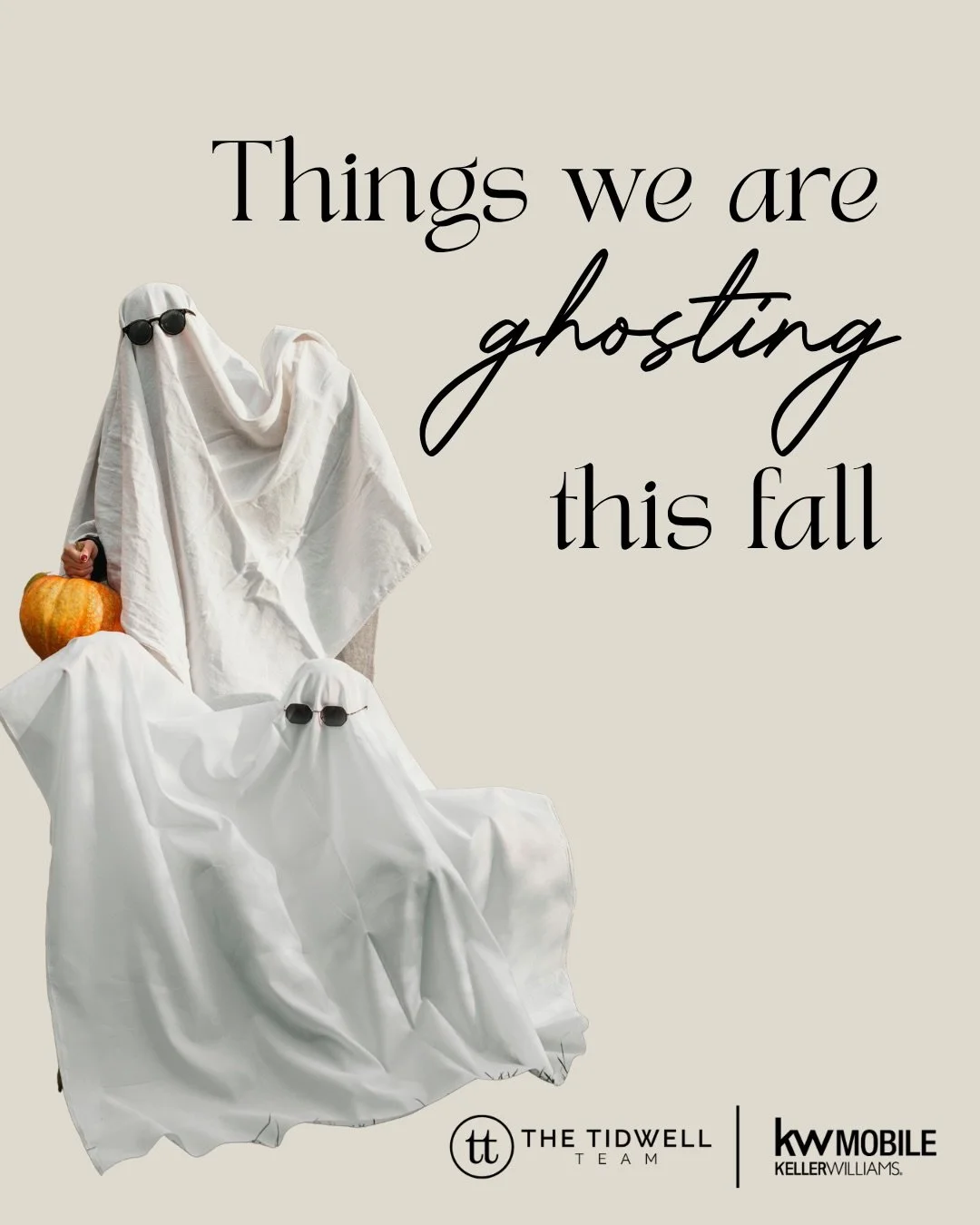 And hurricanes!! We should&rsquo;ve added that one to the list⛈️🏡🤪

#kellerwilliamsmobile #thetidwellteam #kwmobile #ghosting #realestateagent