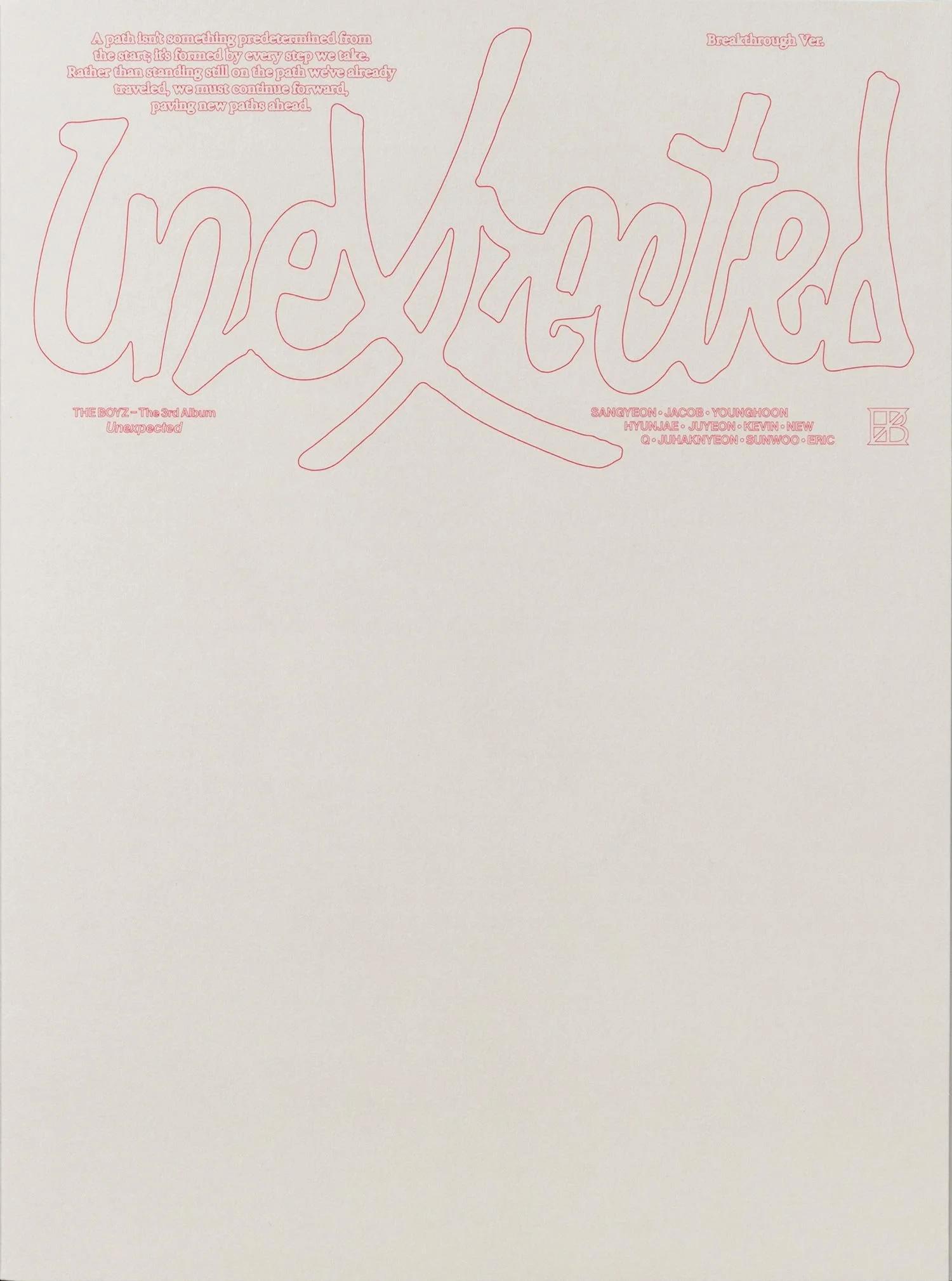 The Boyz — Unexpected